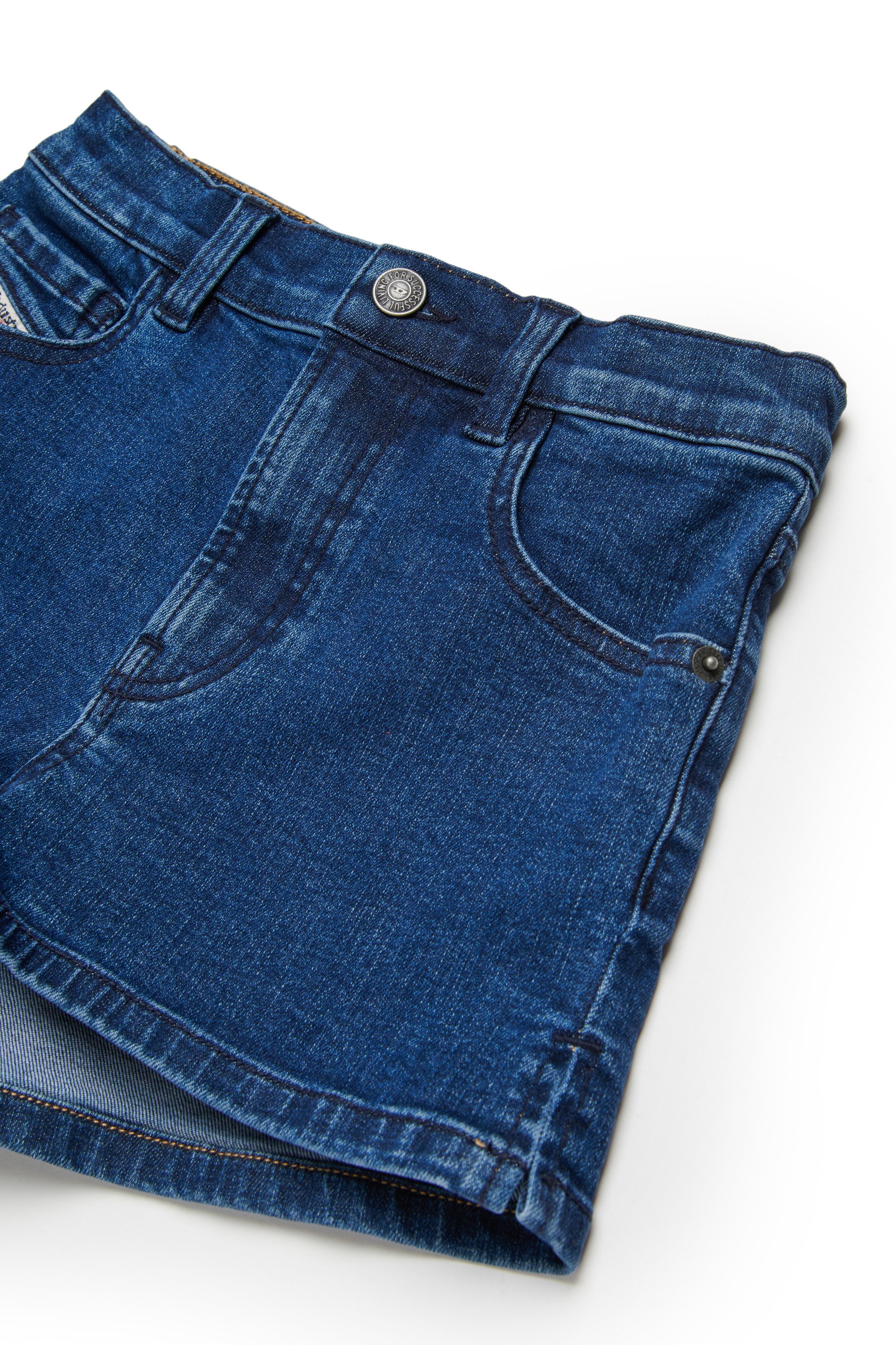 Diesel - PBOYSHORT-S, Female's デニムショートパンツ in ダークブルー - 3