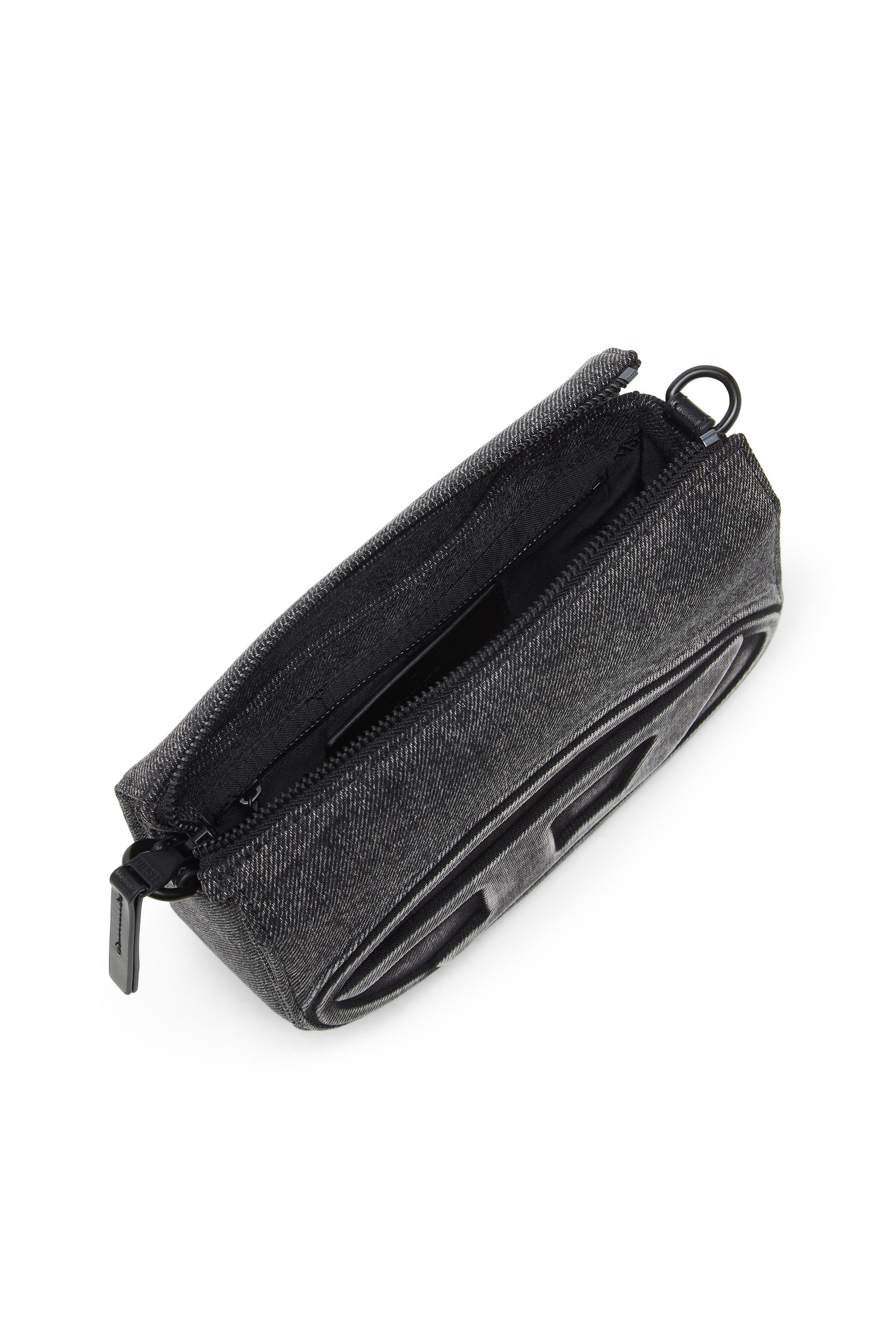 Diesel - 1DR CAMERA BAG, Unisex's 1DR-Camera bag in washed denim in グレージーンズ - 3