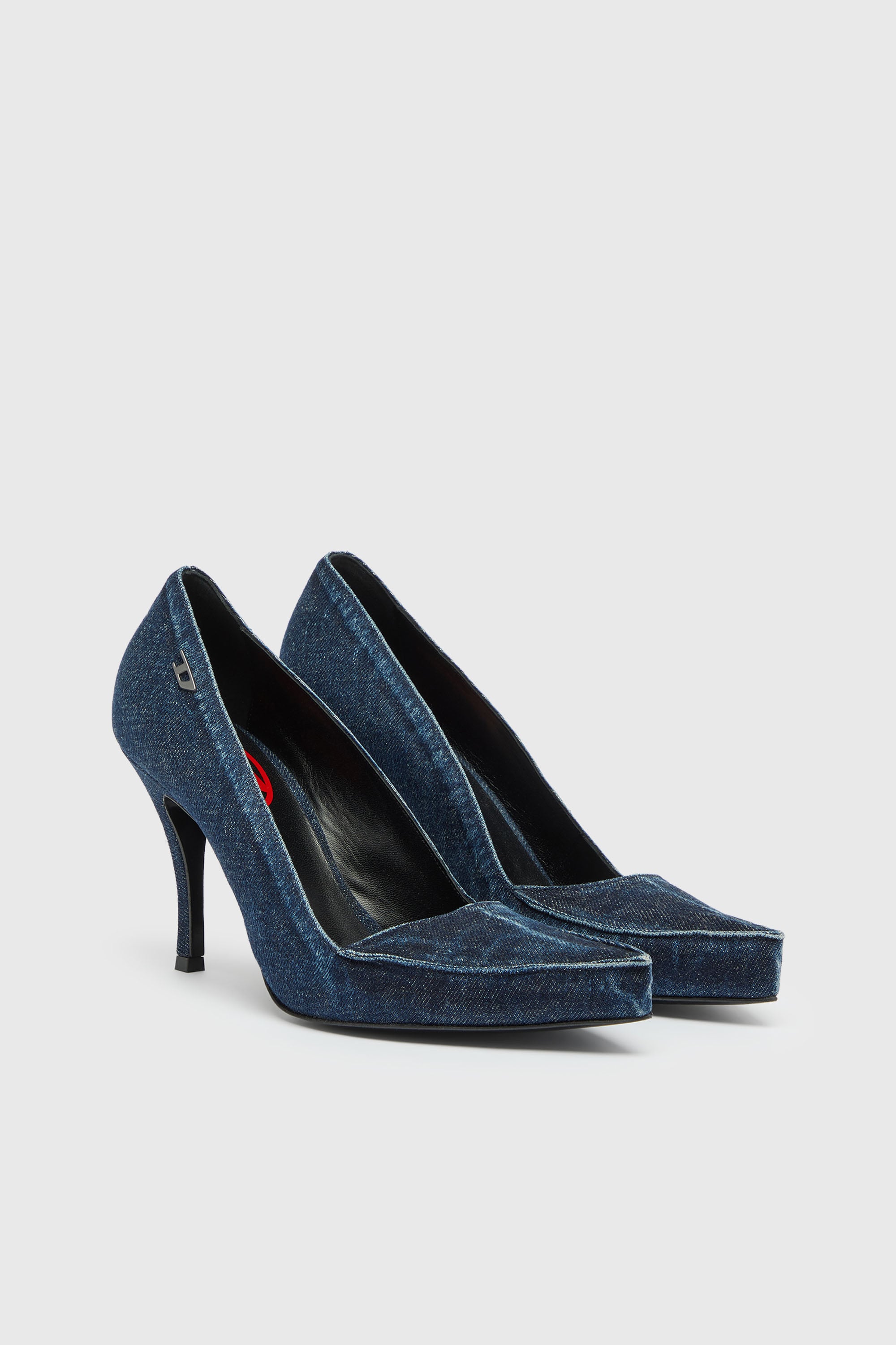Diesel - D-LUCETTE-90-PUMP D, Female's D-Lucette-Pumps in denim in null - 2