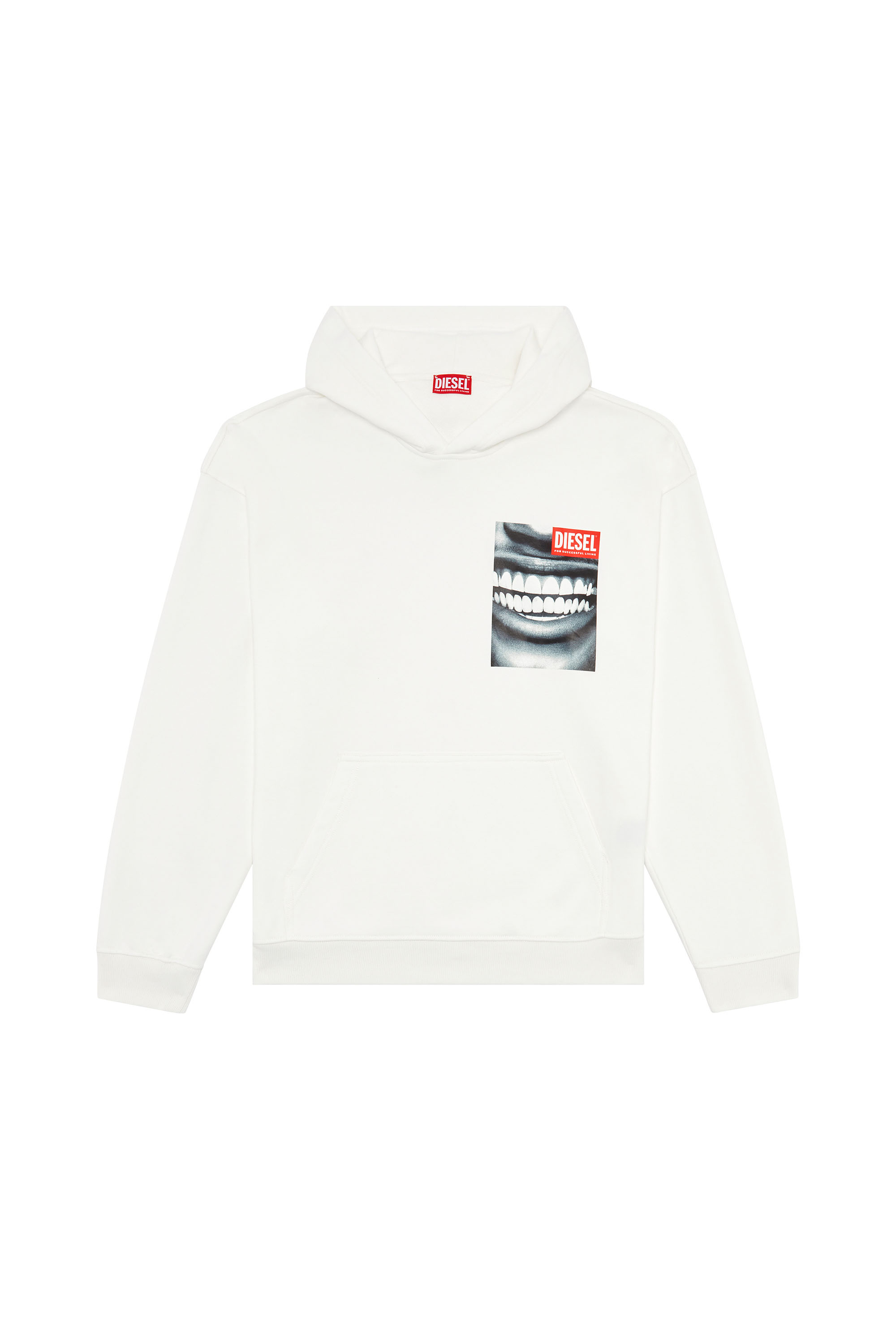 Diesel - S-NABEL-HOOD-FACE, ホワイト - Image 2