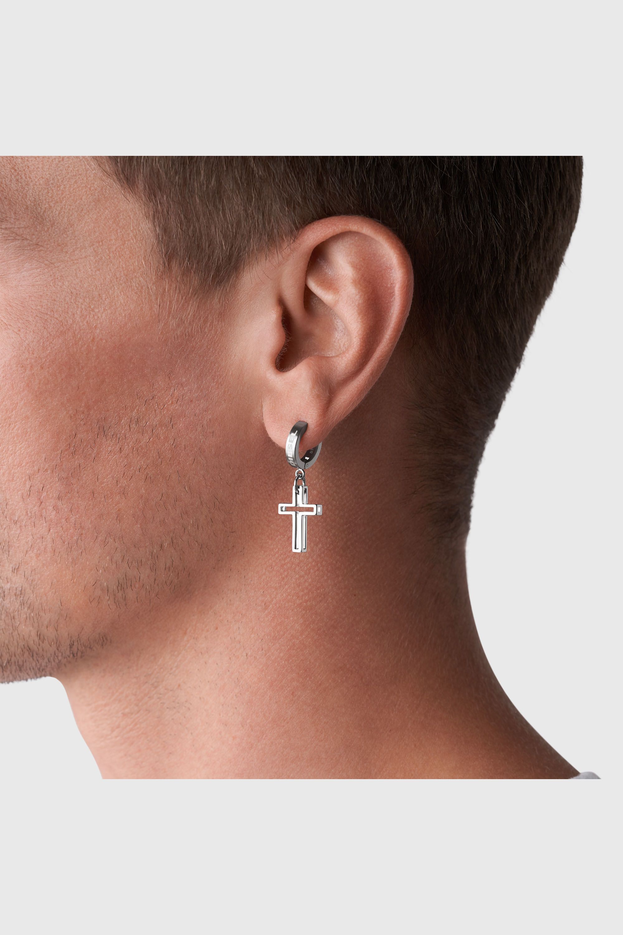 Diesel - DX1333, Unisex's ピアス（片耳用） in シルバー - 3