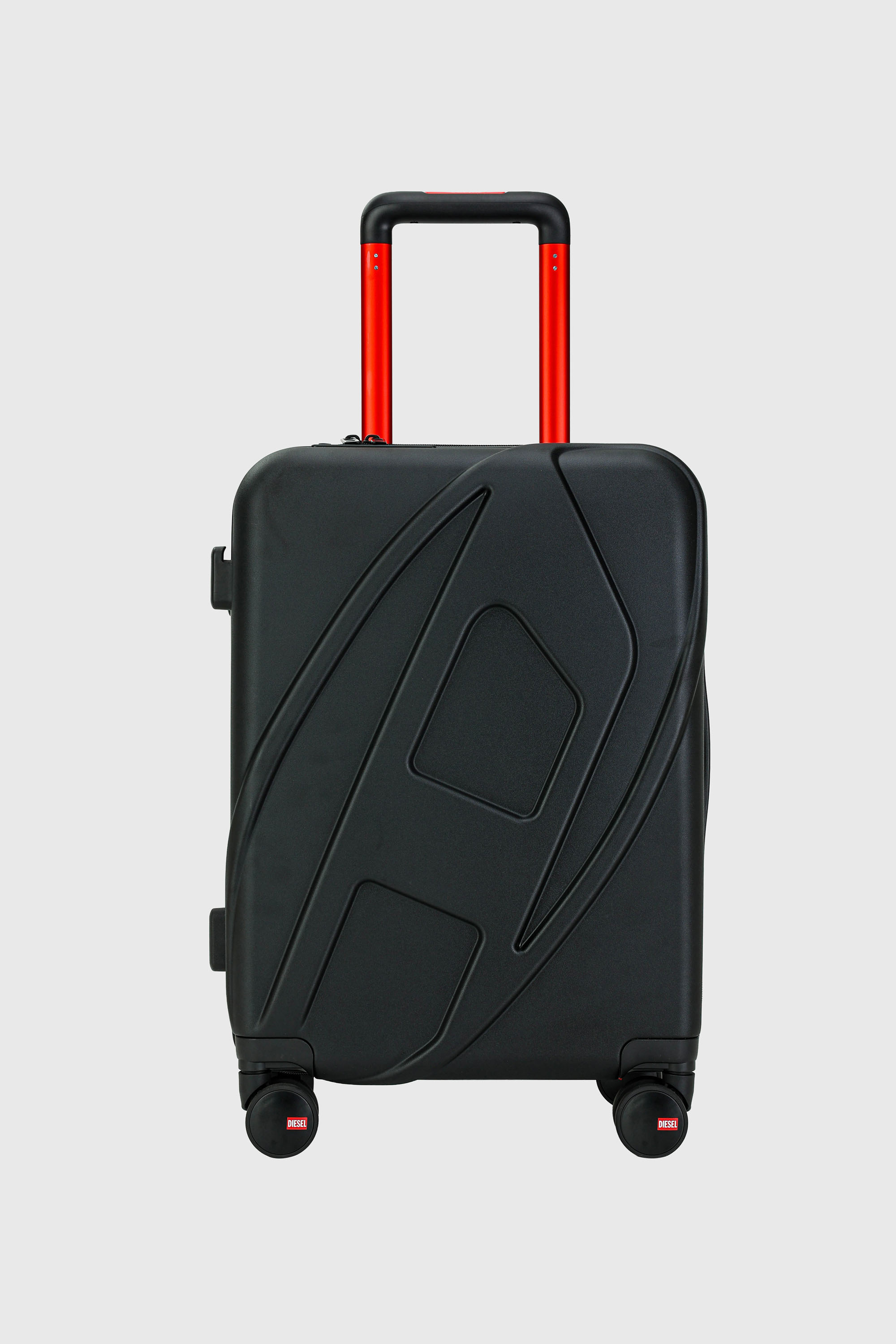 Diesel - LU0043 HARD LUGGAGE - DSL012, Unisex's Oval D suitcase size S in ブラック - 1