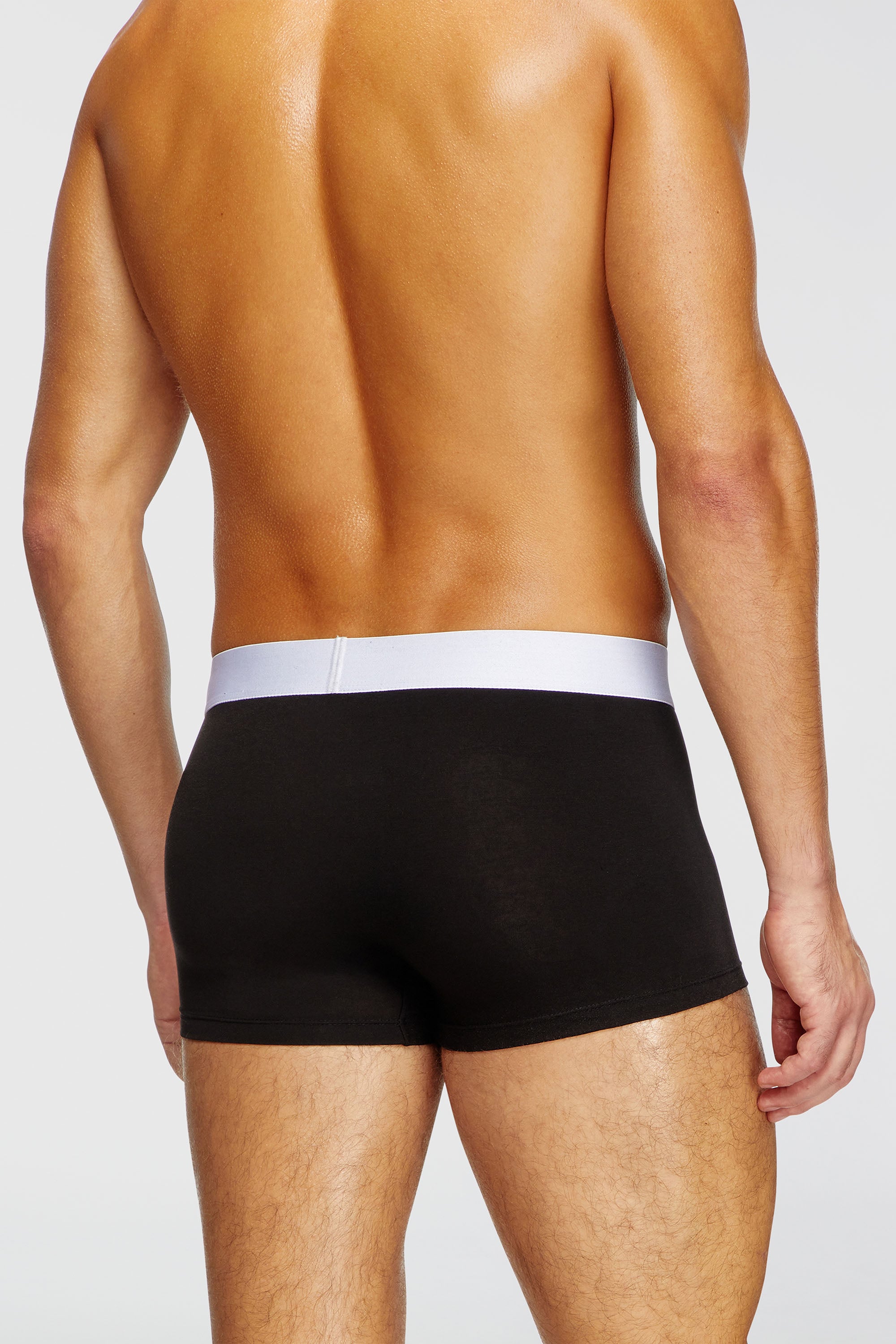 Diesel - DAMIEN-D-POP-3PACK-40, Male's ボクサーパンツ3枚パック in ブラック - 4