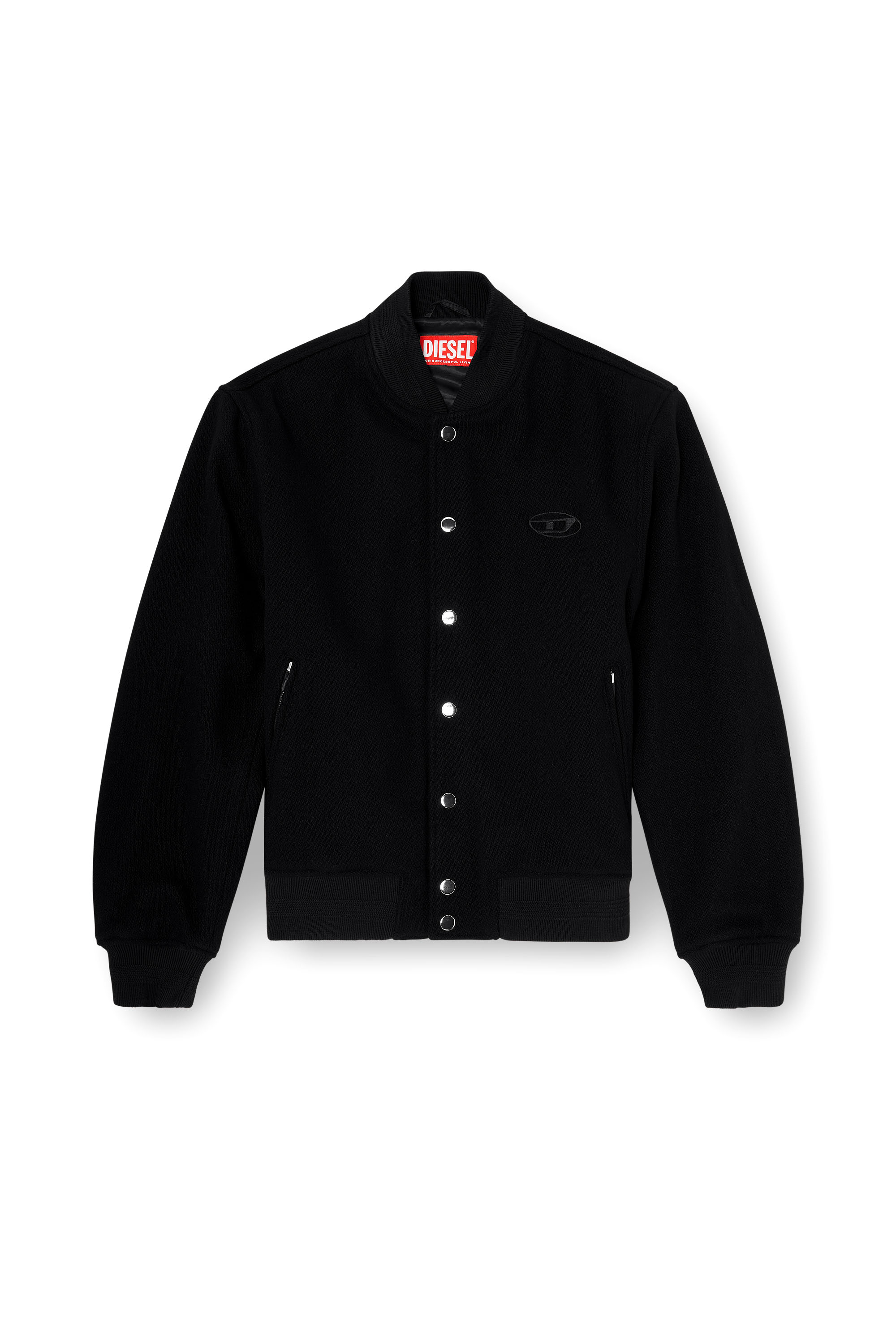 Diesel - J-ARRY-WRD, Male's ボンバージャケット in ブラック - 3