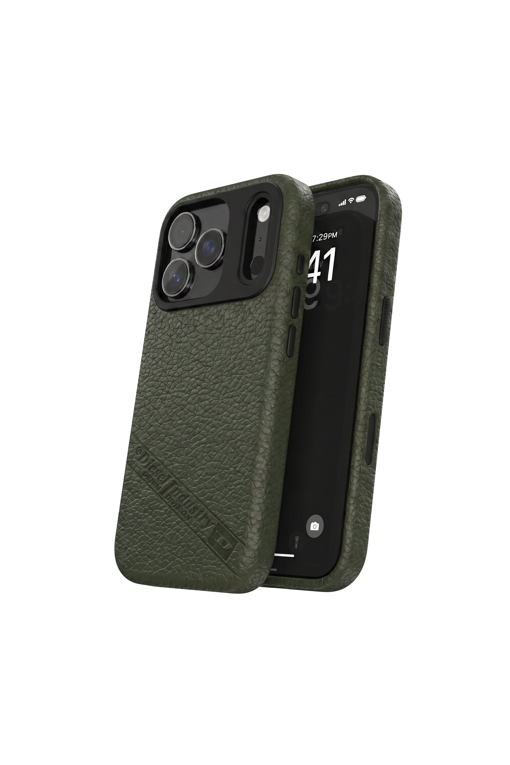 Diesel - 60647 MOULDED CASE, Unisex's Flag D case with MagSafe for iPhone 17 Pro in ダークグリーン - 3