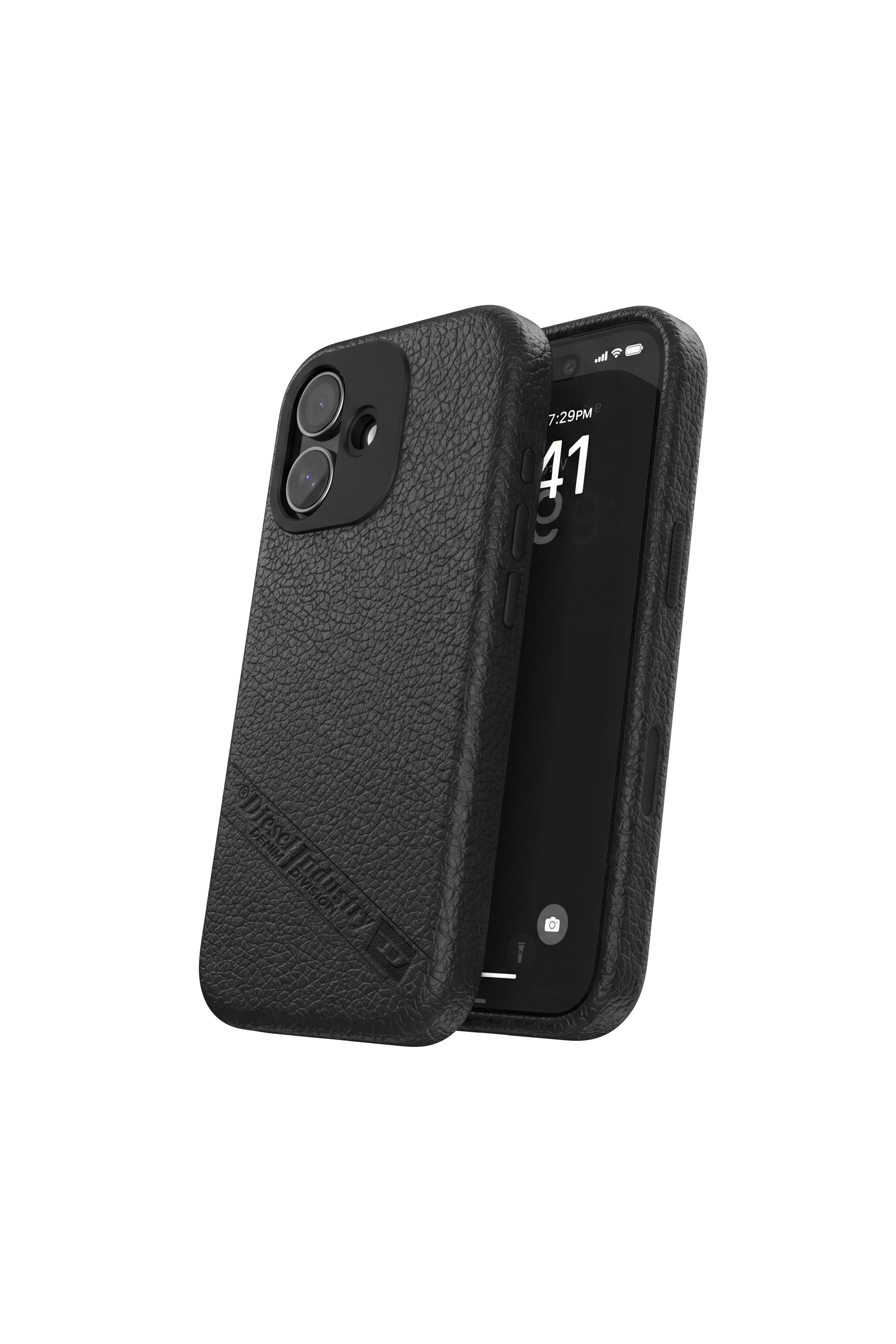 Diesel - 60640 MOULDED CASE, Unisex's Flag D case with MagSafe for iPhone 17 in ブラック - 3