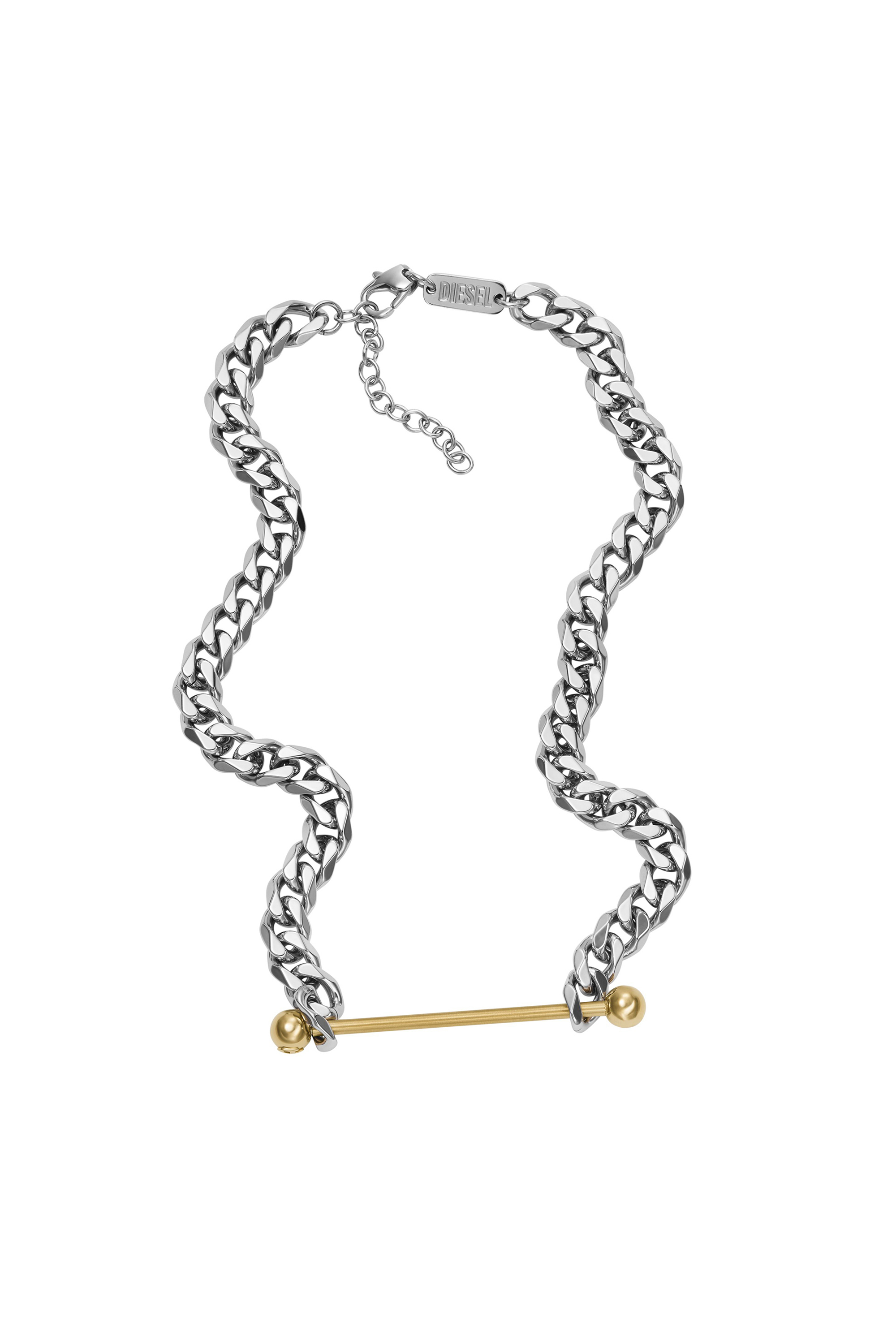 Diesel - DX1408, Unisex's ネックレス in シルバー - 2