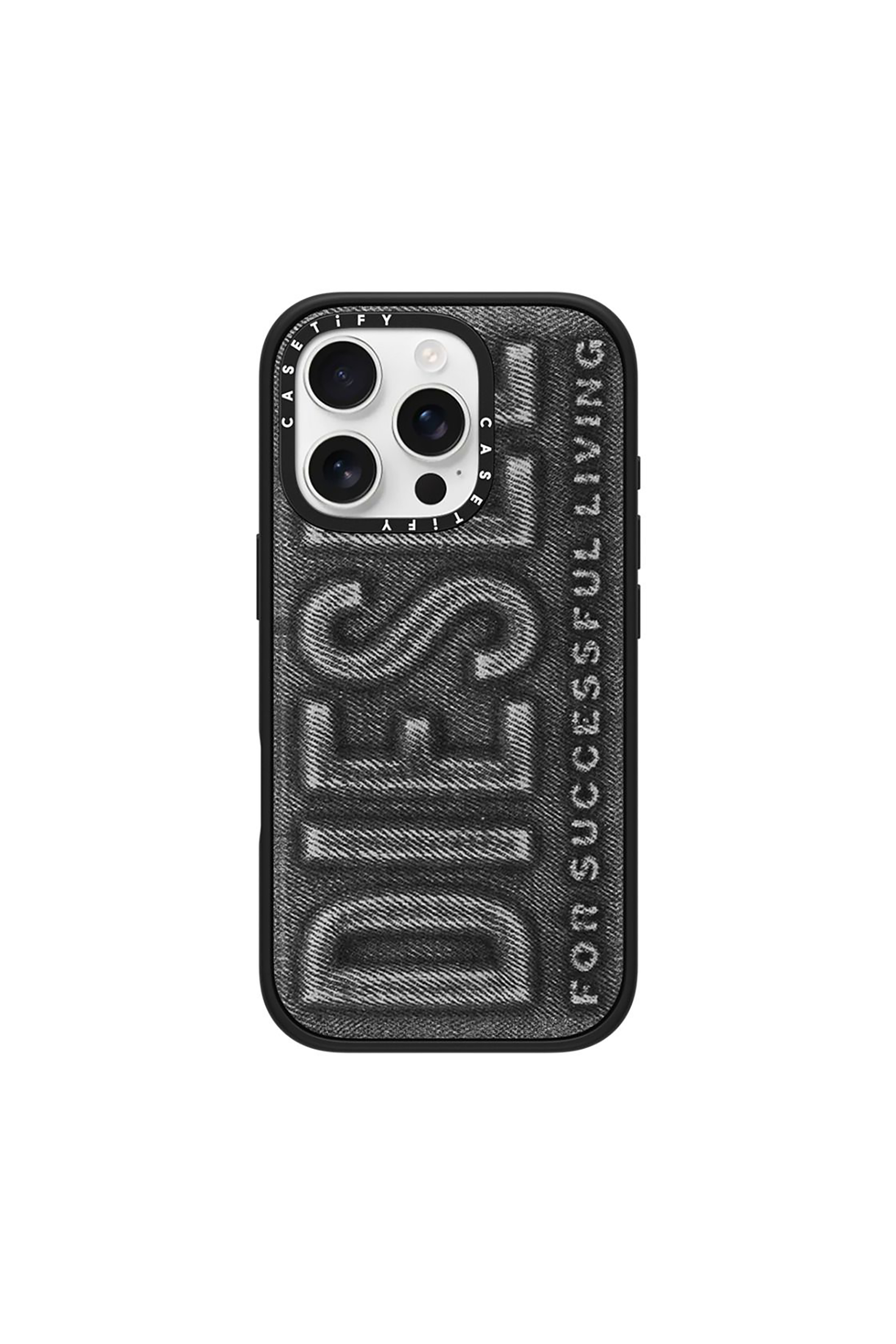 Diesel - 60561 MOULDED CASE, Unisex's iPhone 16 Pro in ブラック - 1