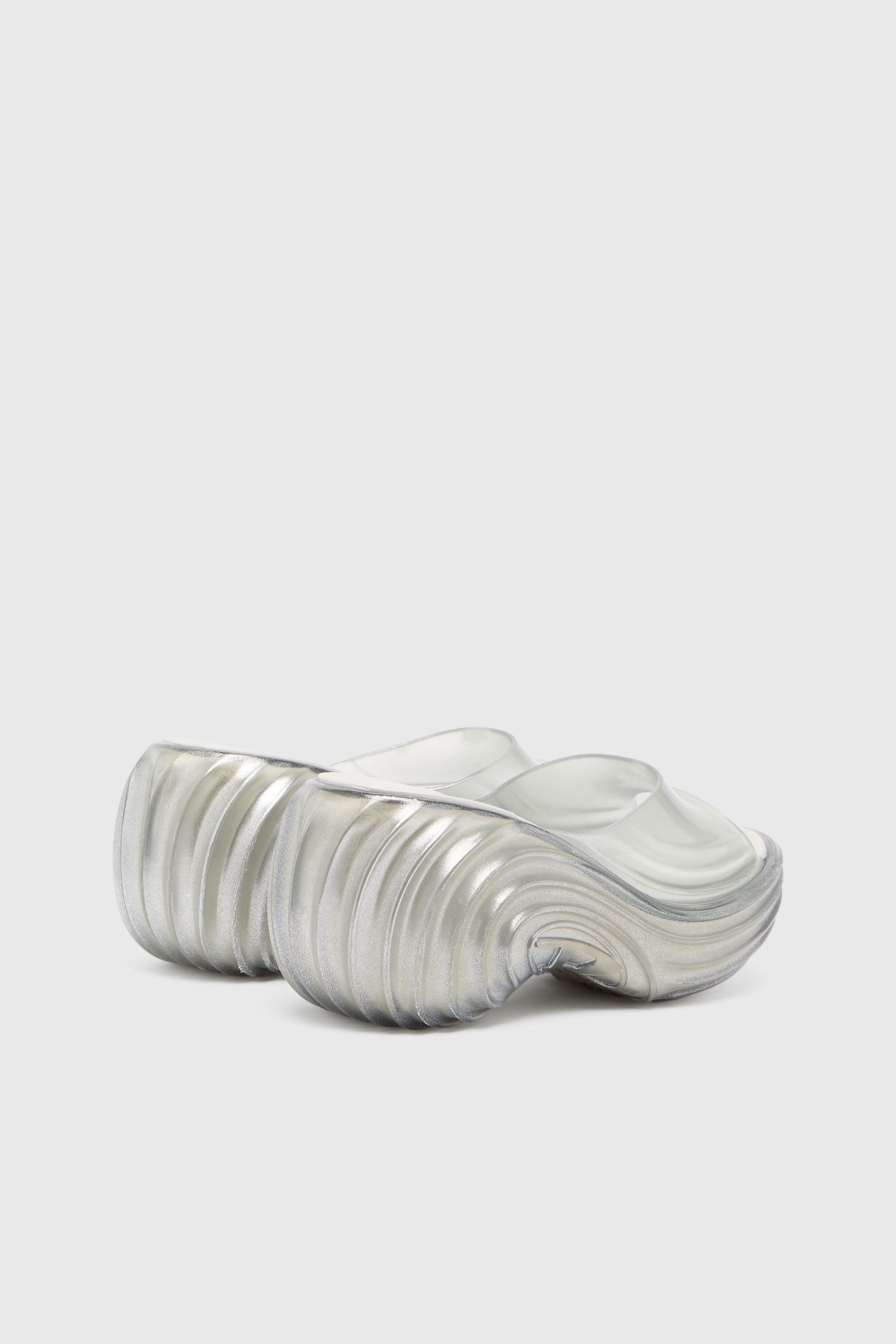 Diesel - MELISSA QUANTUM PLATFORM, Female's サンダル in シルバー - 4