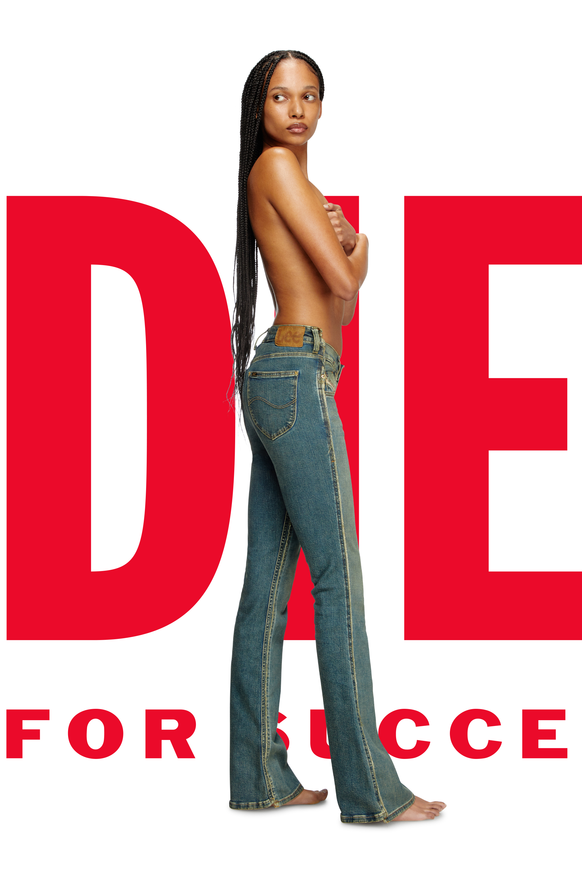Regular Jeans Dieseloves 01 09N01, ダークブルー Diesel - Female's Regular Jeans Dieseloves 01 09N01, ダークブルー - 1
