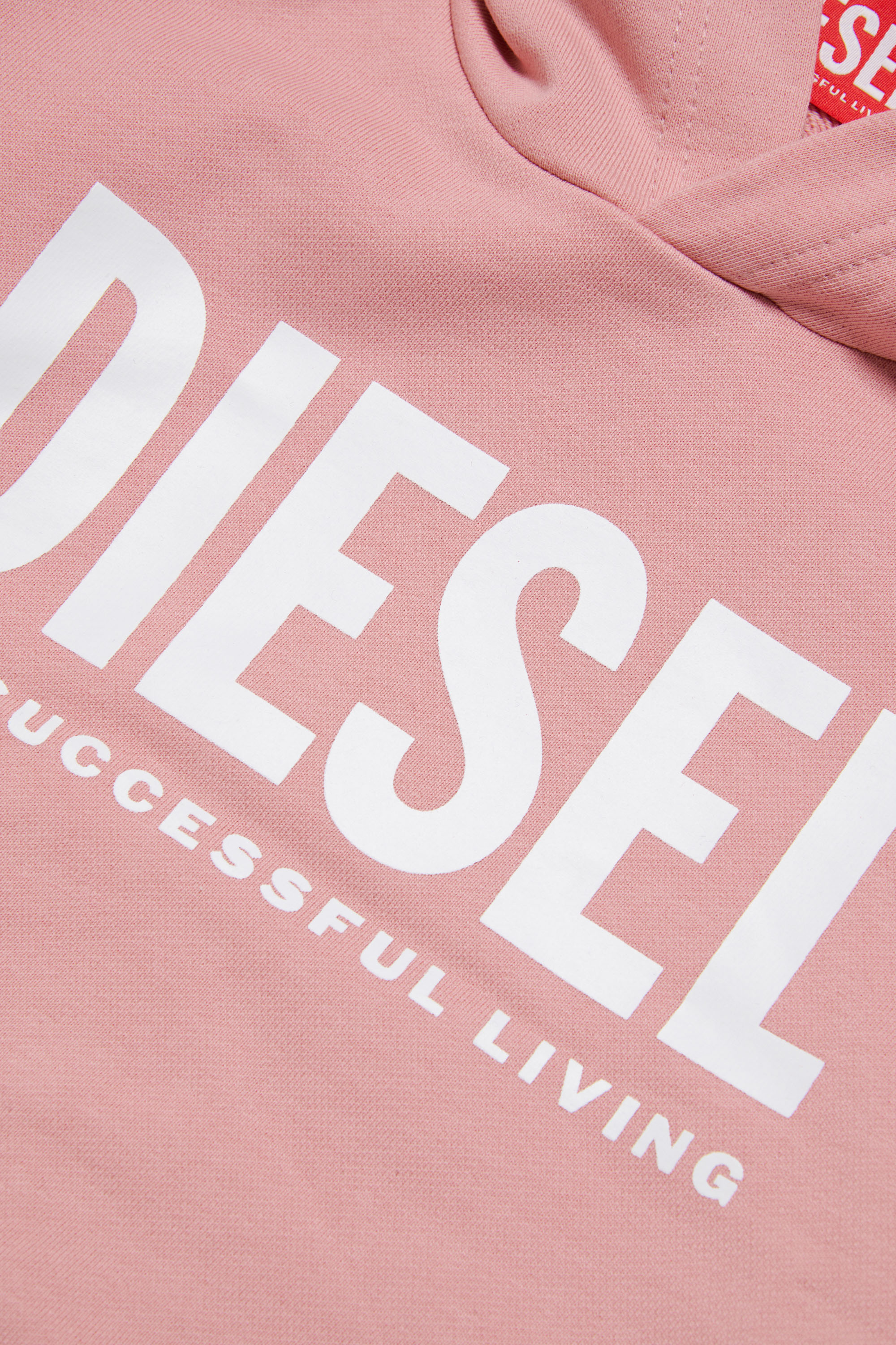 Diesel - LSFORT DI OVER HOOD, ピンク / ホワイト - Image 3