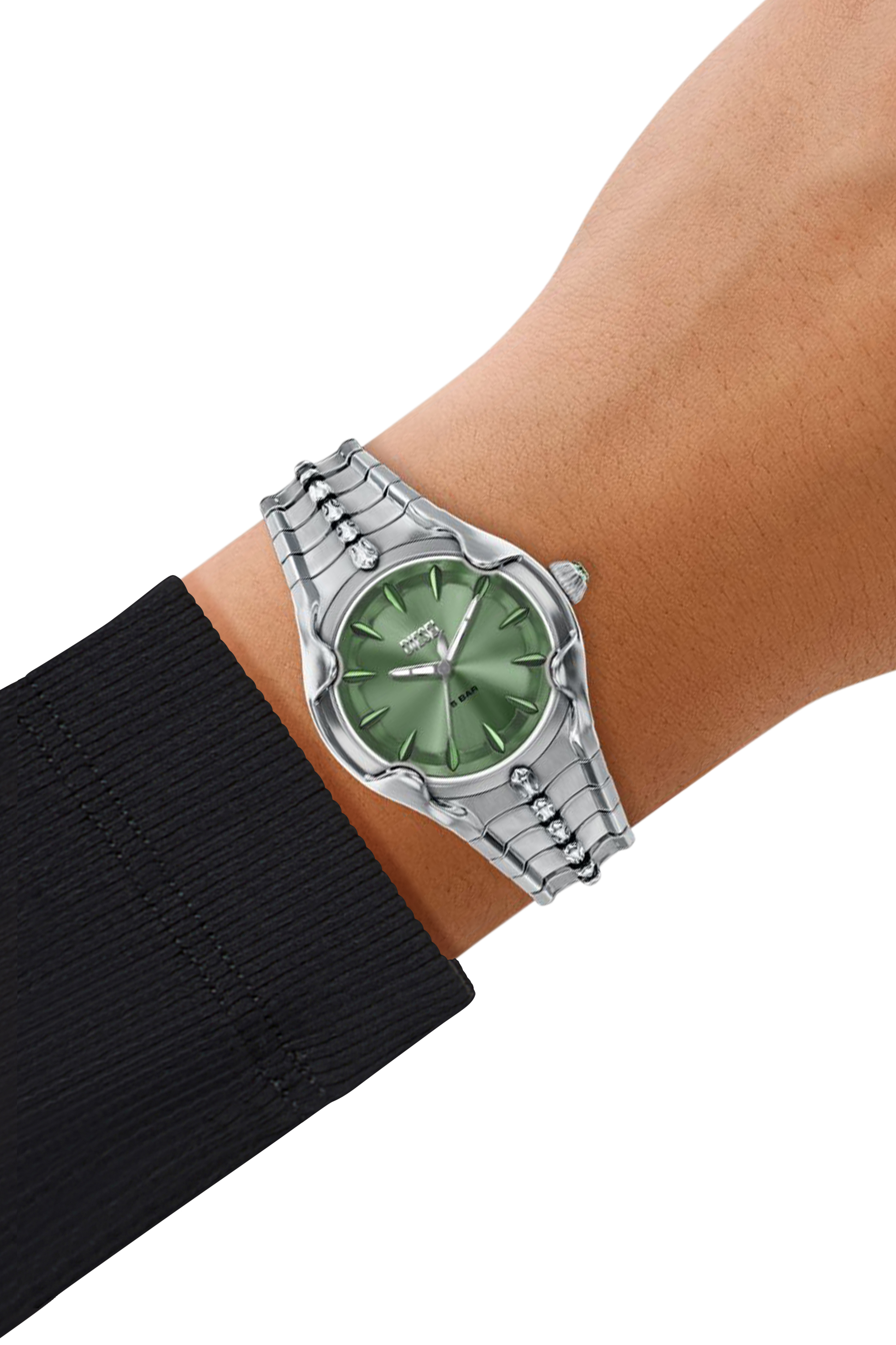 Diesel - DZ5632 WATCH, Male's Vert stainless steel watch in シルバー - 7