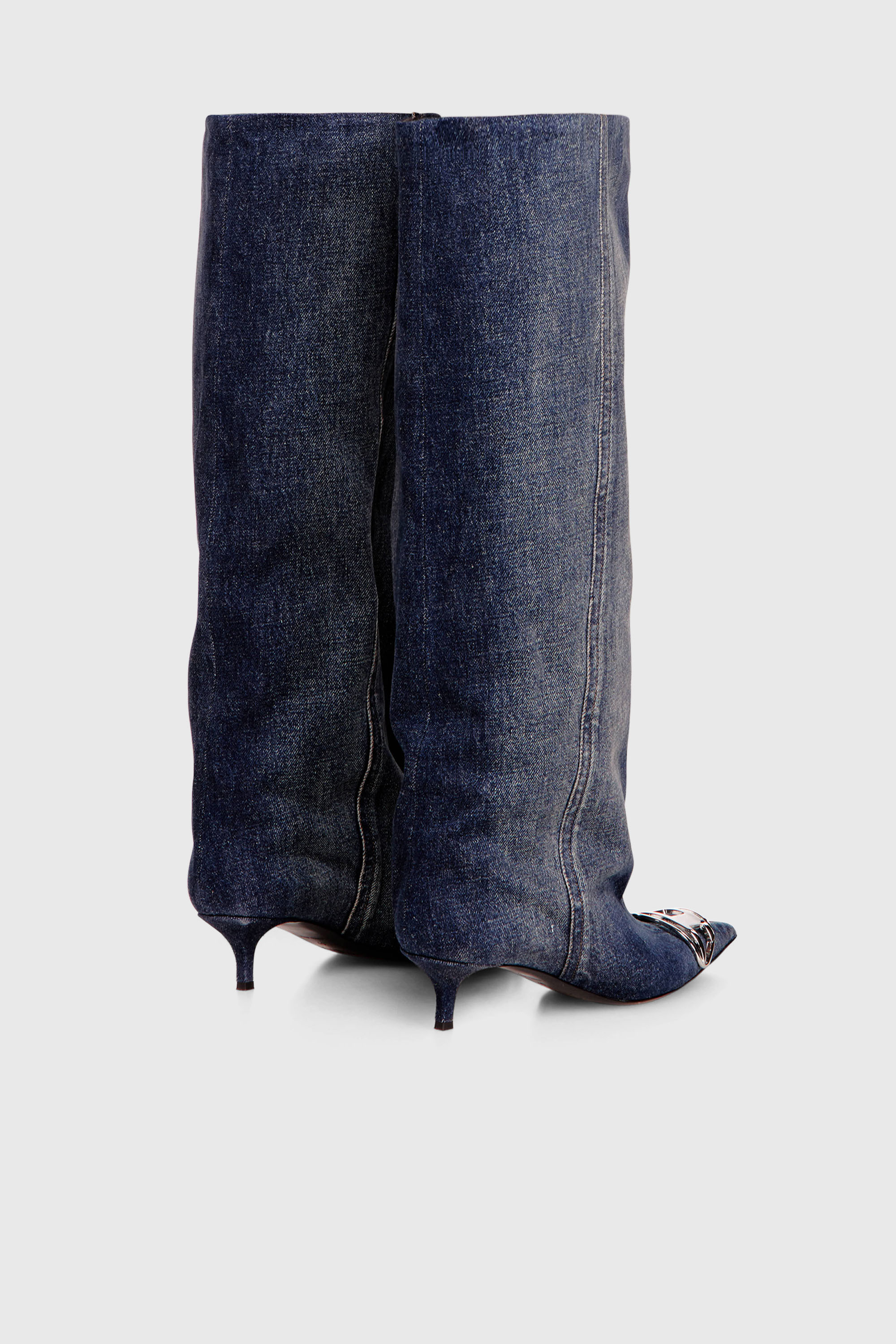 Diesel - D-VENUS KB SLOUCHY, Female's ロングブーツ in ダークブルー - 3