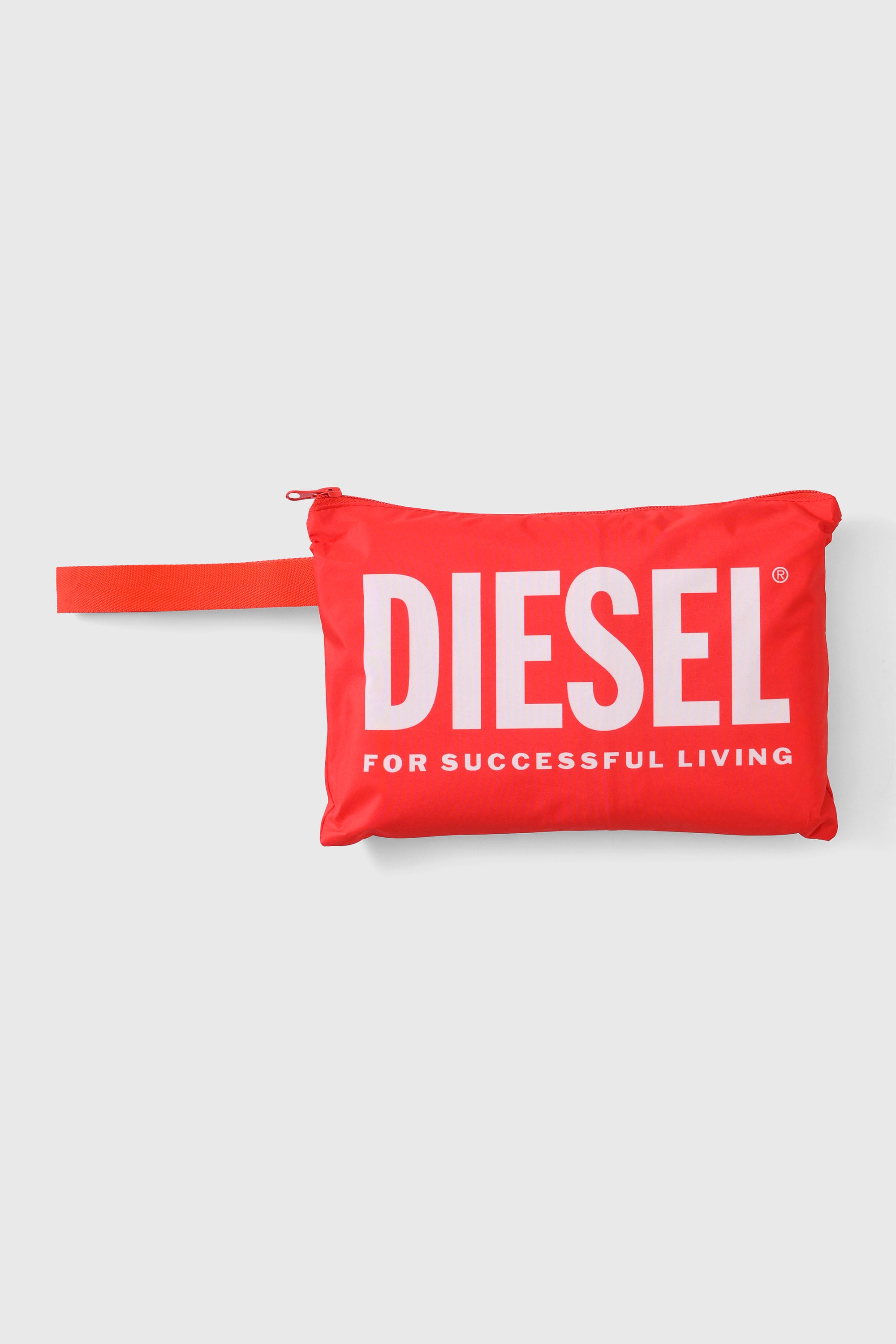 Diesel - RAVE PONCHO, Unisex's RAVE PONCHO in レッド - 4