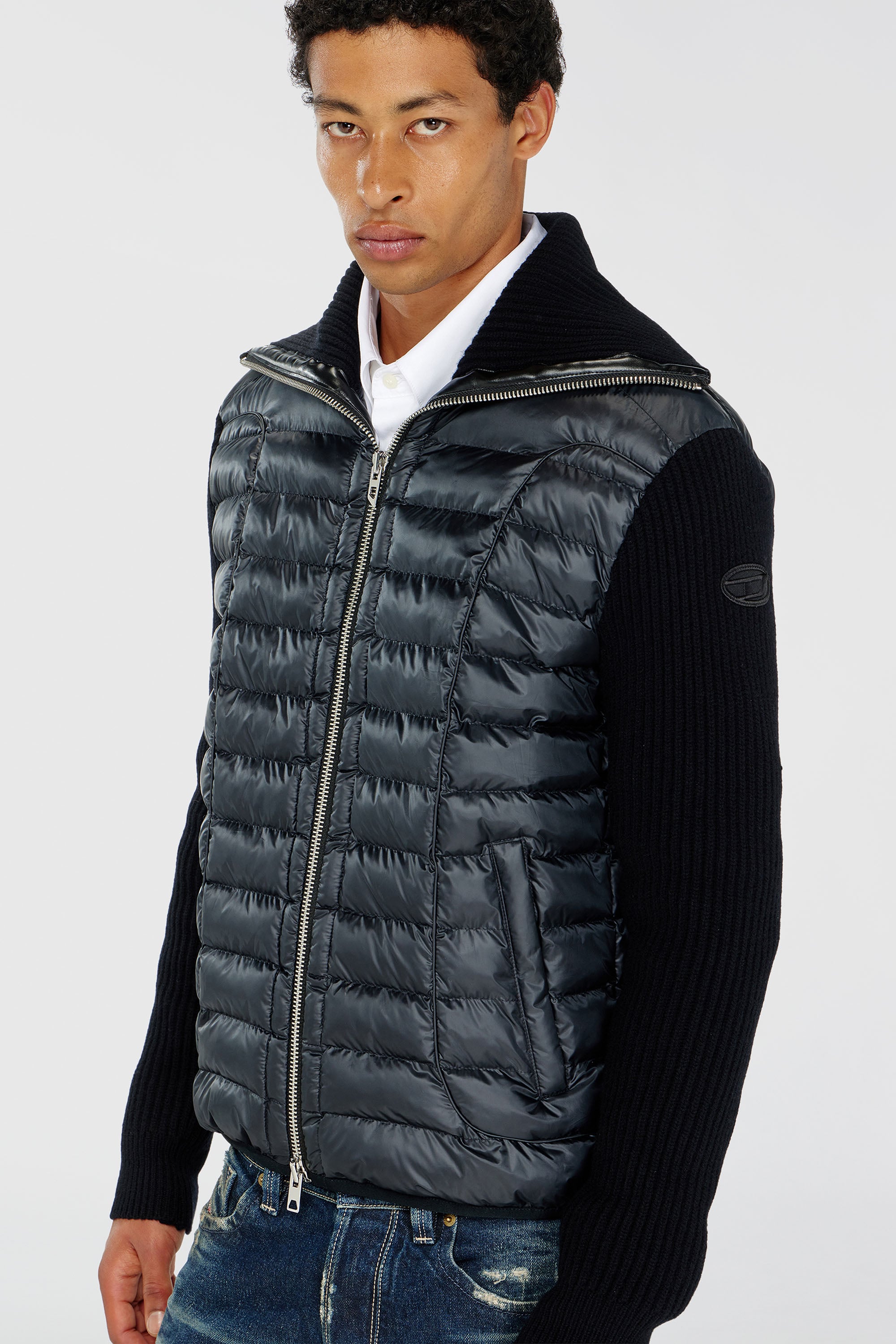 Diesel - W-SAYER, Male's ジャケット in ブラック - 4