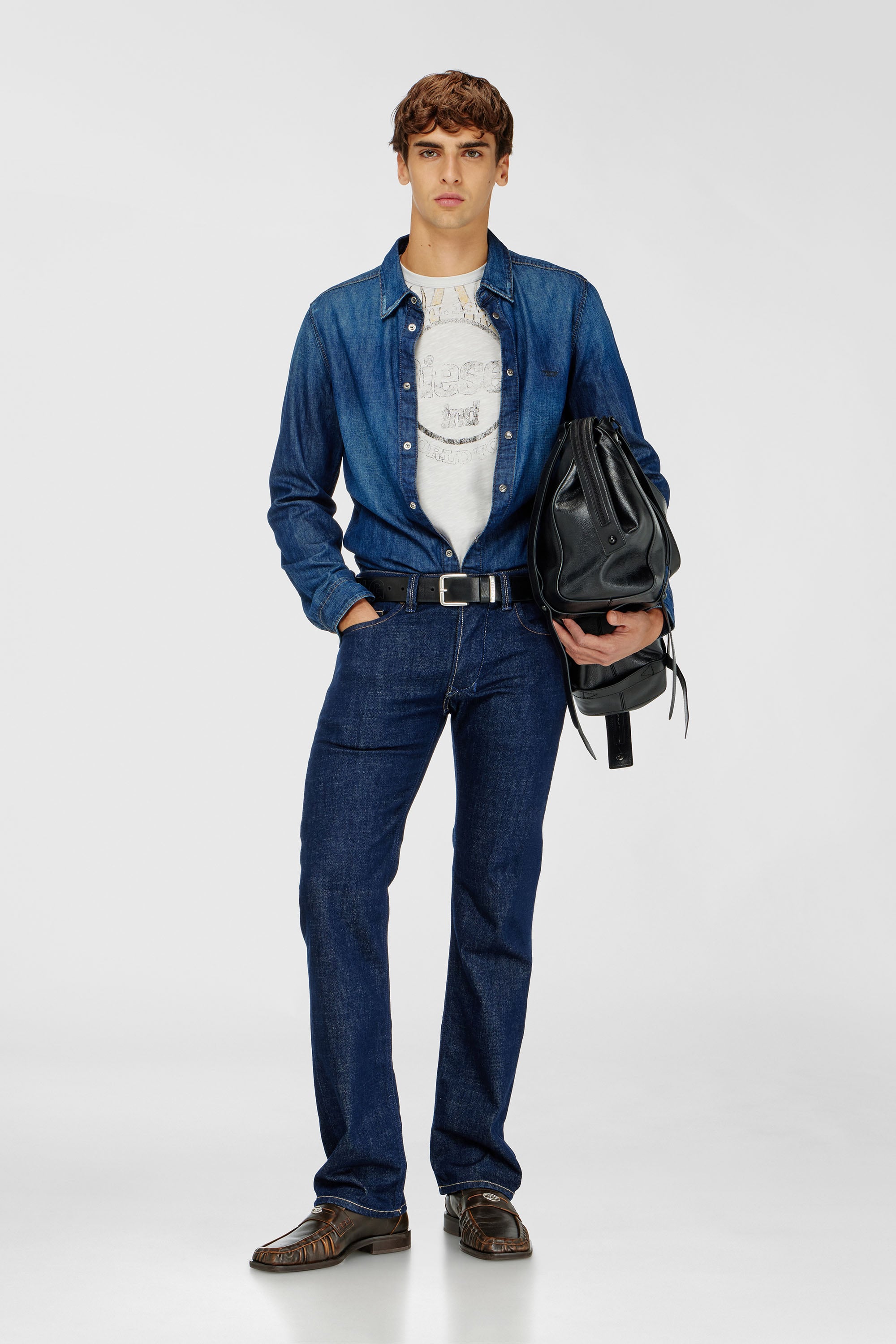 Diesel - T-NOTS, Male's Tシャツ in ホワイト - 1