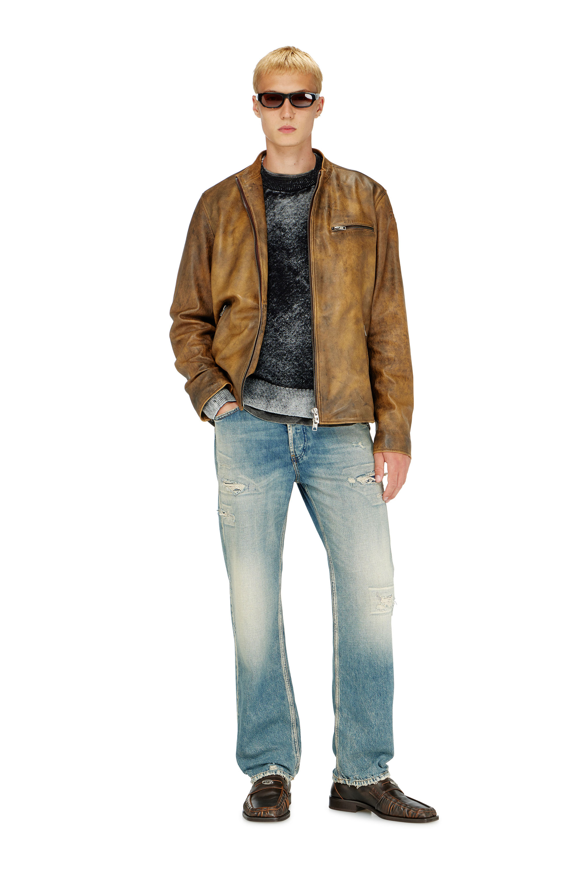 Diesel - K-LAURENT, Male's プルオーバーニット in ブラック - 2