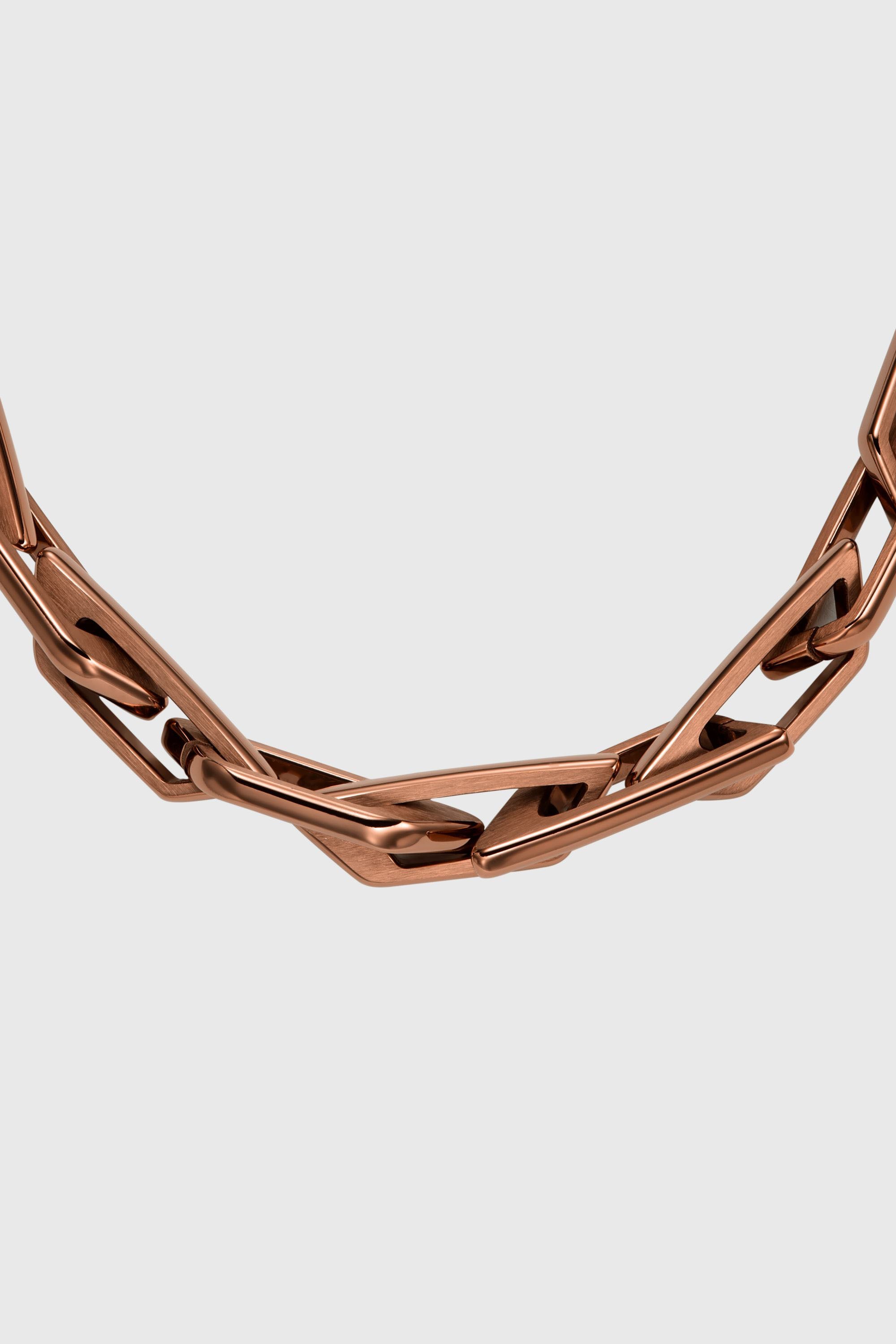 Diesel - DX1646200 JEWELLERY, Unisex's ネックレス in ブロンズ - 2