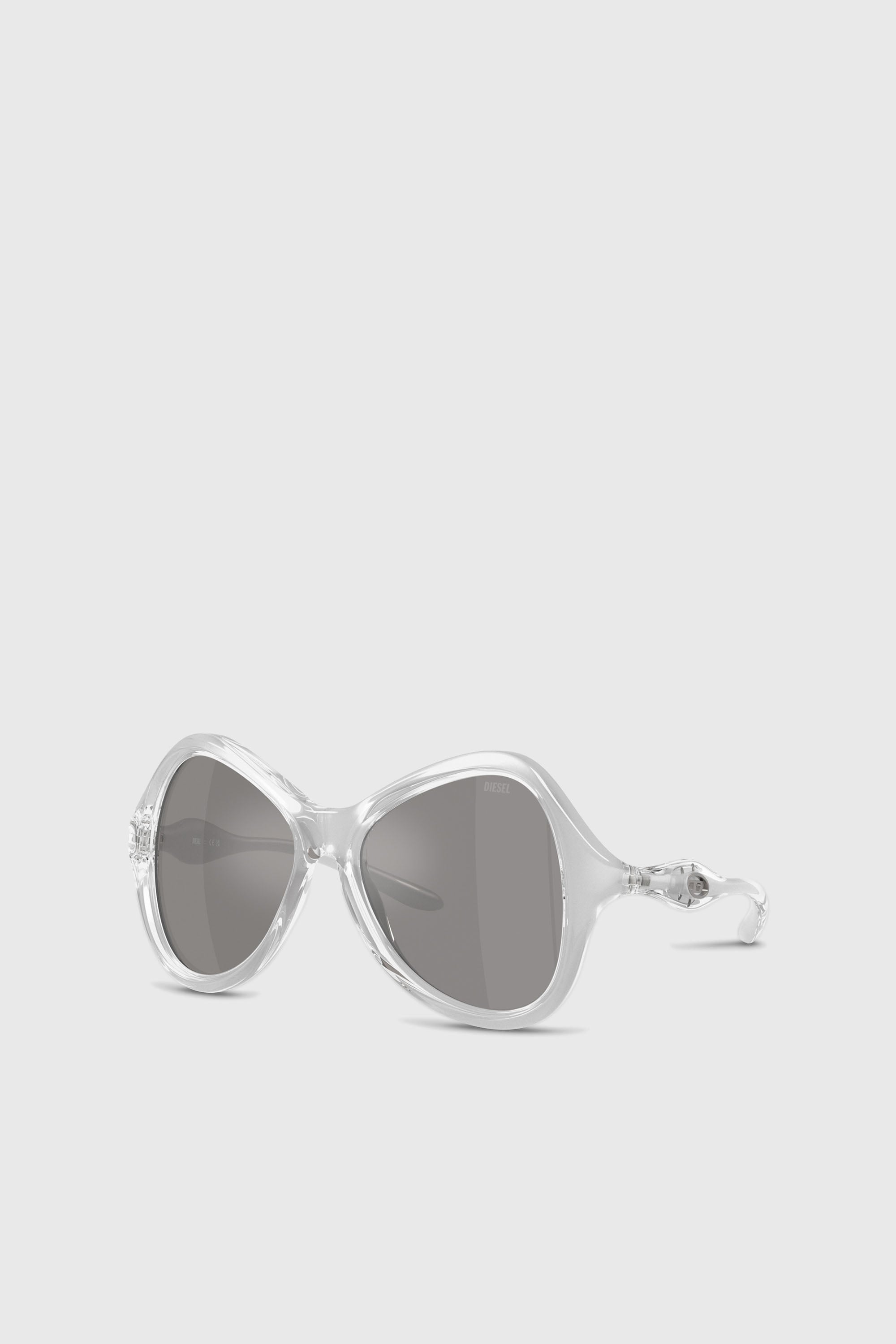 Diesel - 0DL3010U, Unisex's Cat-eye style sunglasses in グレー - 1