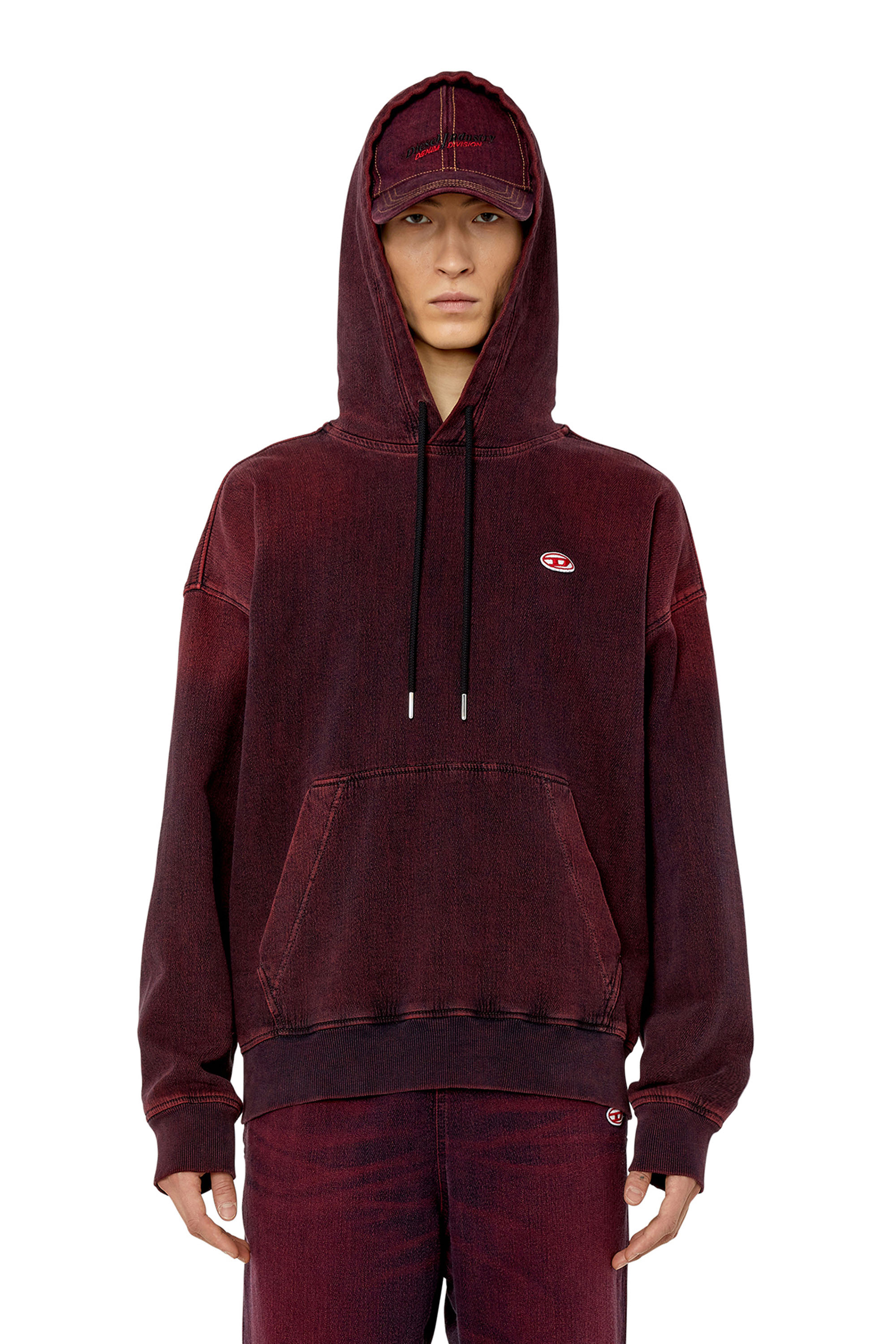 Diesel - CL-D-UM-RIB-NE, バーガンディー - Image 2