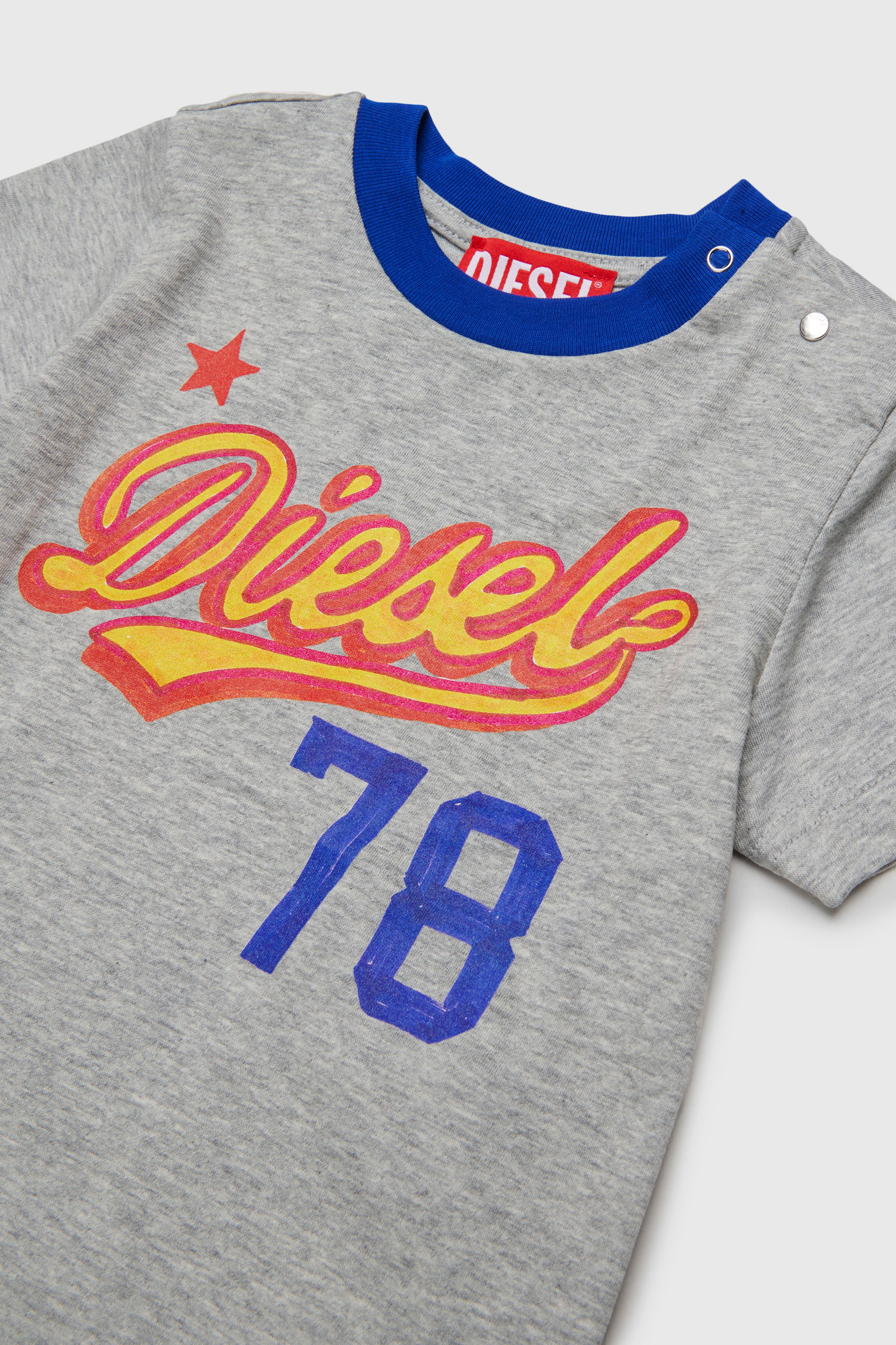 Diesel - TURSIB, Male's Tシャツ in グレー - 3