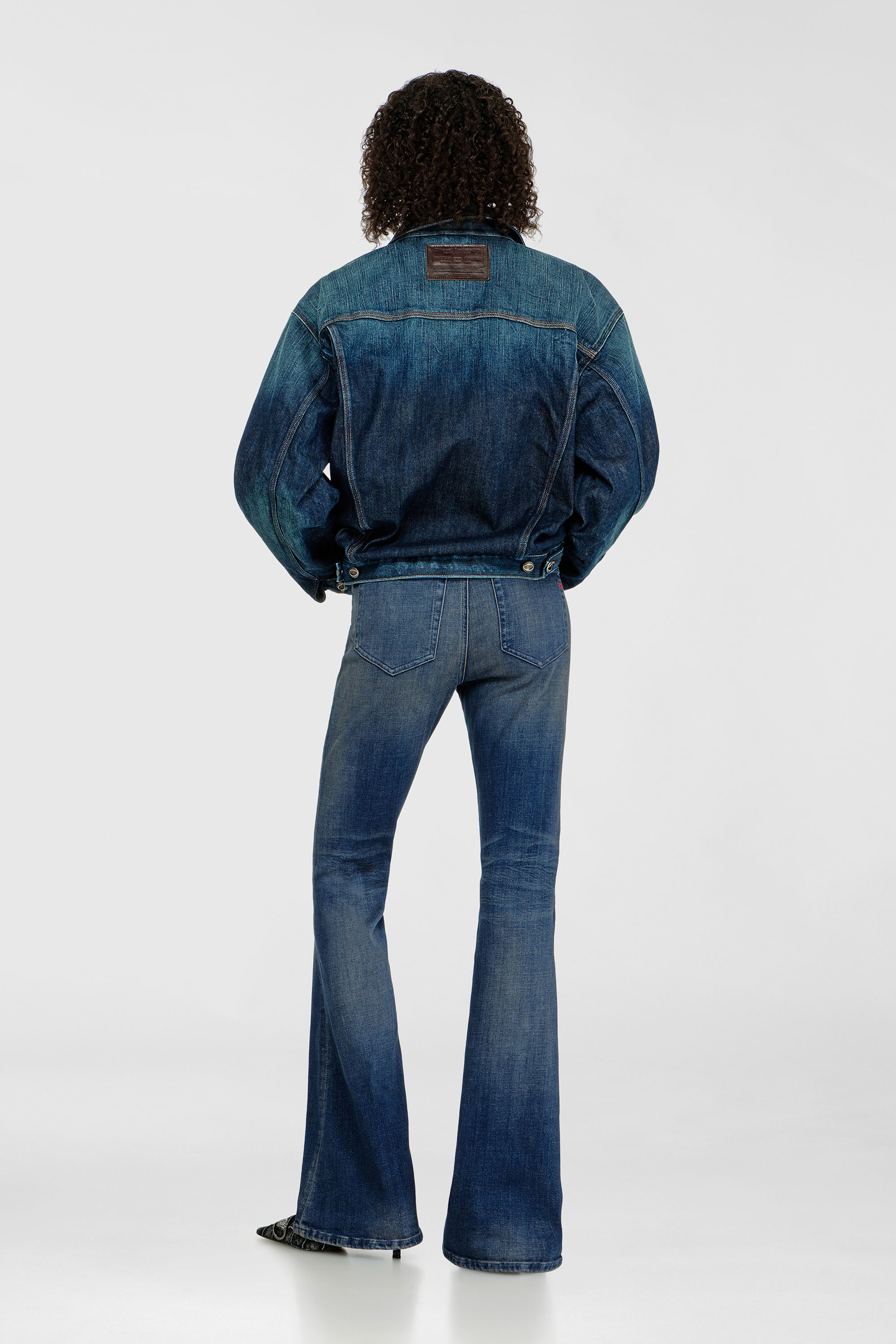 Diesel - Female's Bootcut Jeans 1973 D-Partt 09P67, ダークブルー - 3