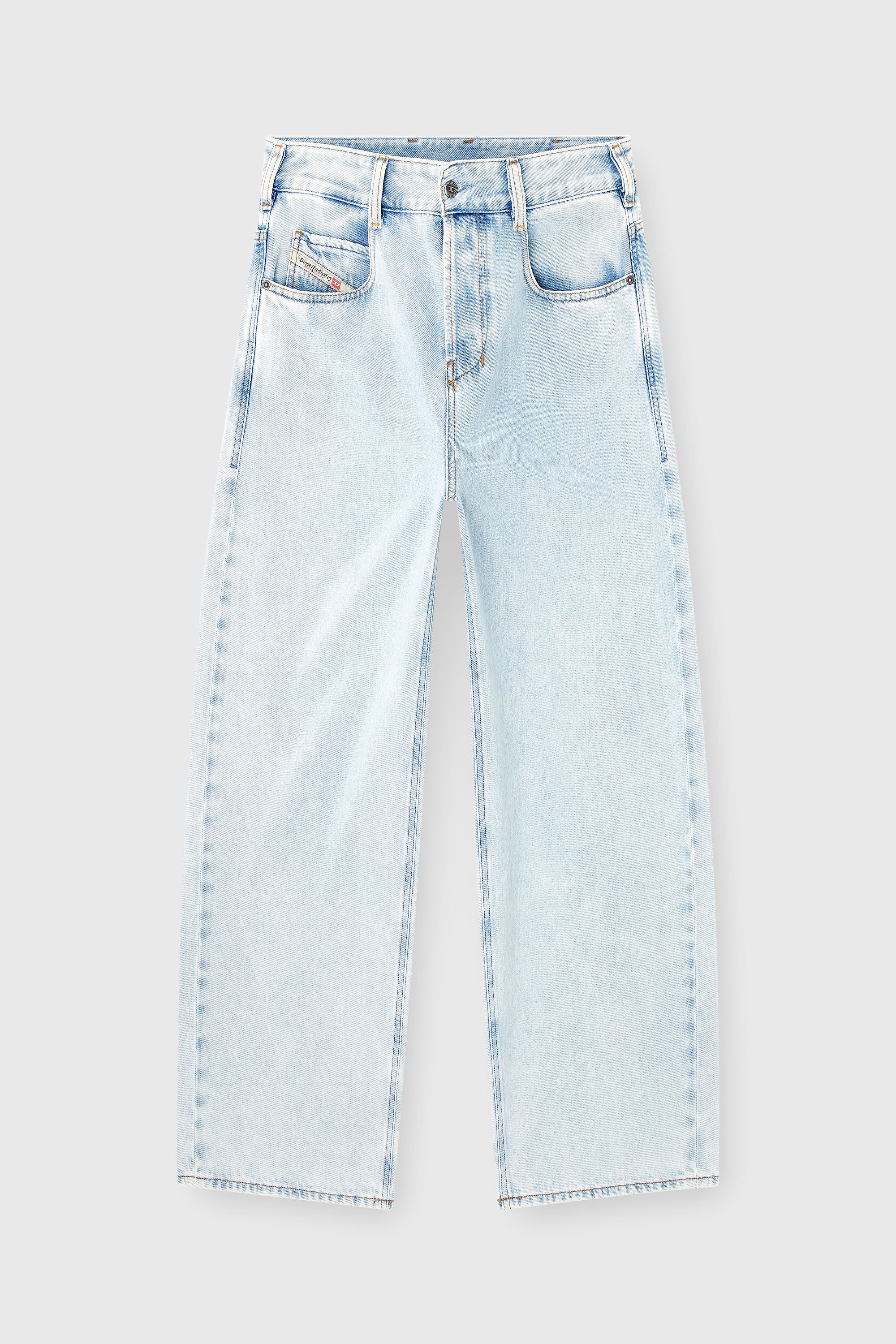 Diesel - Unisex's Relaxed Jeans 1997 D-Enim-M 09M74, ライトブルー - 2