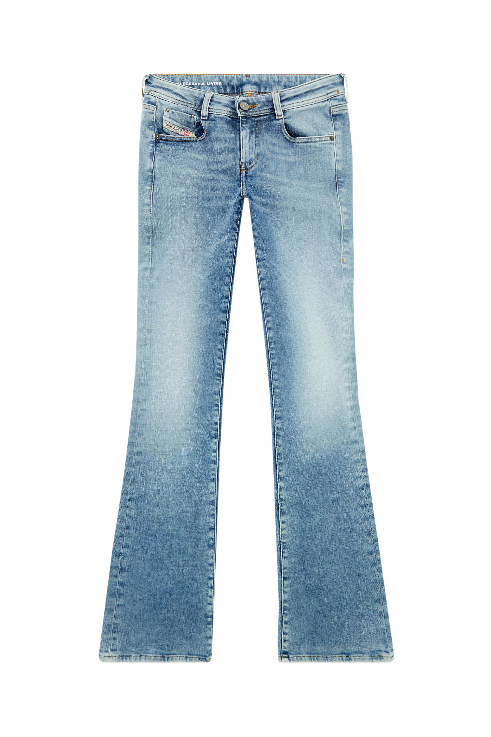 Diesel - Female's Bootcut Jeans 1969 D-Ebbey 09H66, ライトブルー - 2