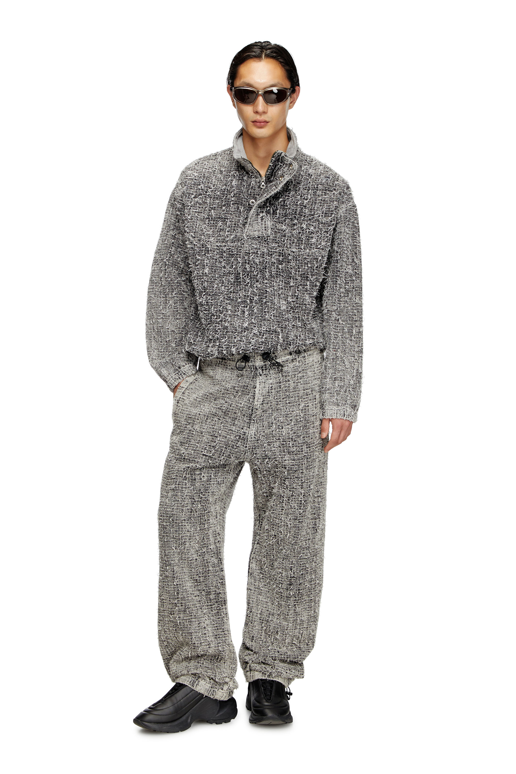 Diesel - Unisex's Relaxed Jeans D-Martial 0ABCR, ライトグレー - 1