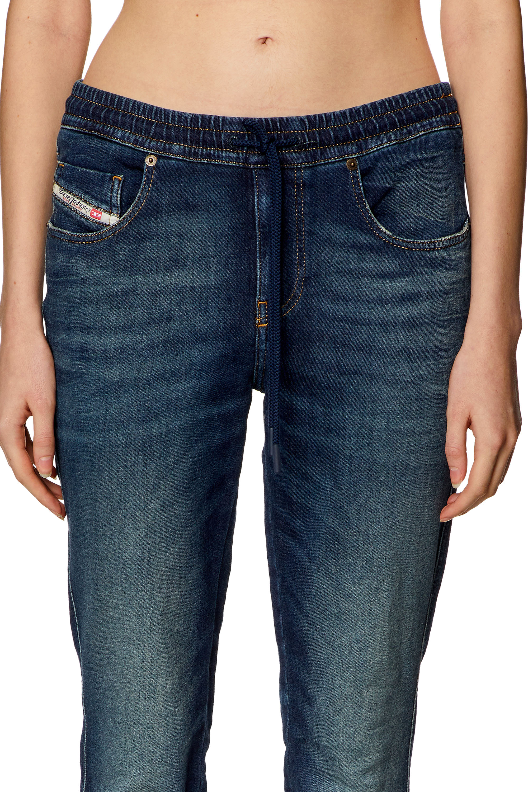 Diesel - Female's Skinny 2061 D-Tail Joggjeans® 068HZ, ダークブルー - 5