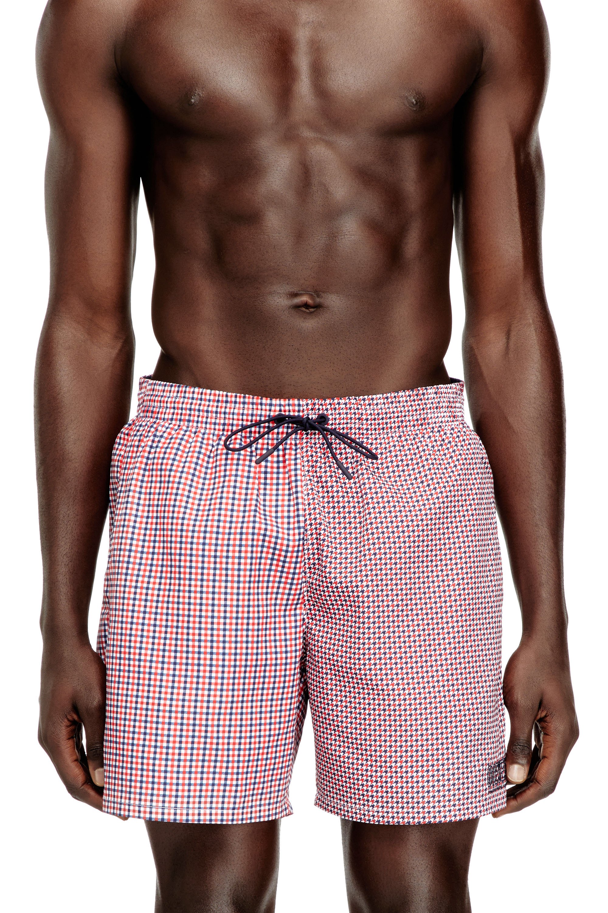 Diesel - SPORT-41-D-CORE, Male's Swim shorts with mixed patterns in マルチカラー - 2