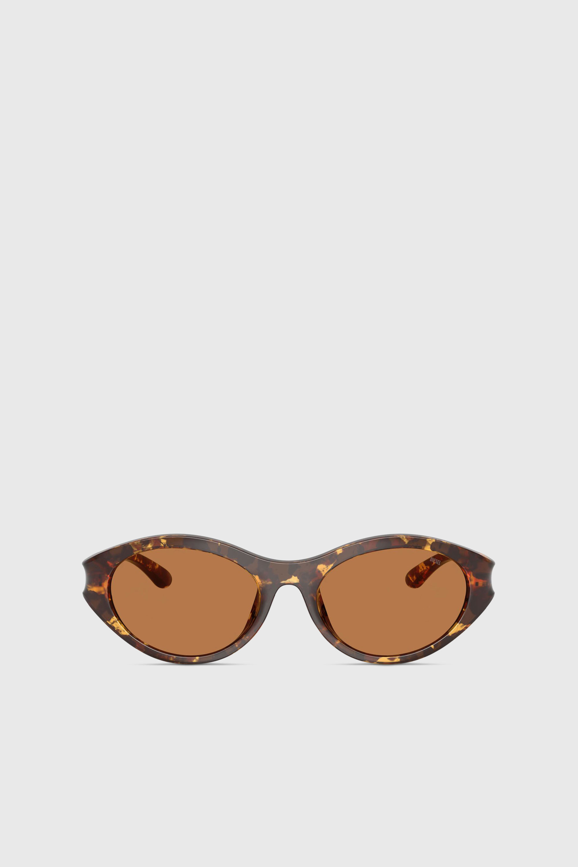 Diesel - 0DL3005U, Unisex's Oval sunglasses in ブラウン - 1