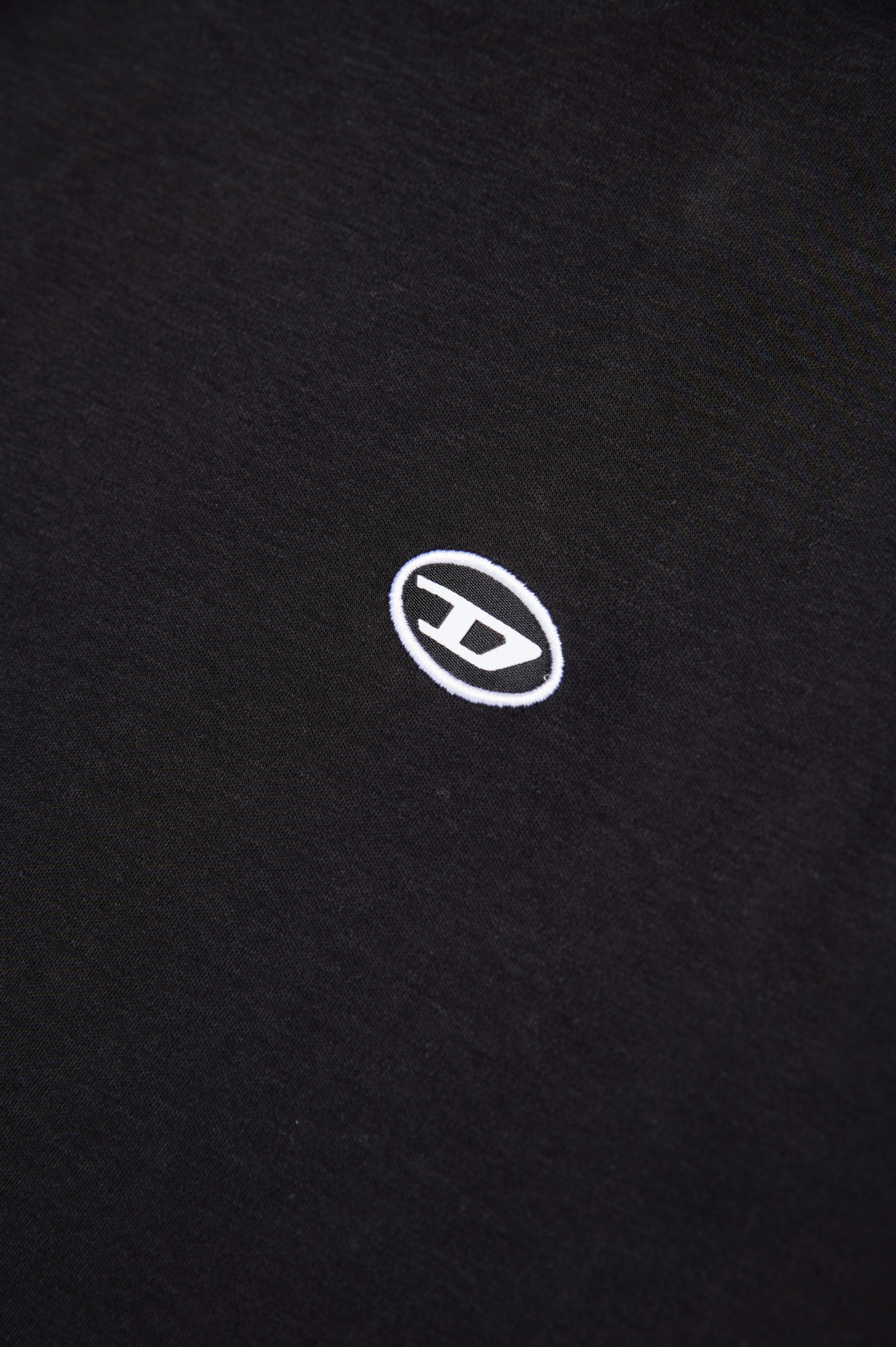 Diesel - TJUSTDOVALPJ OVER, Male's T-shirt in organic cotton in ブラック - 4