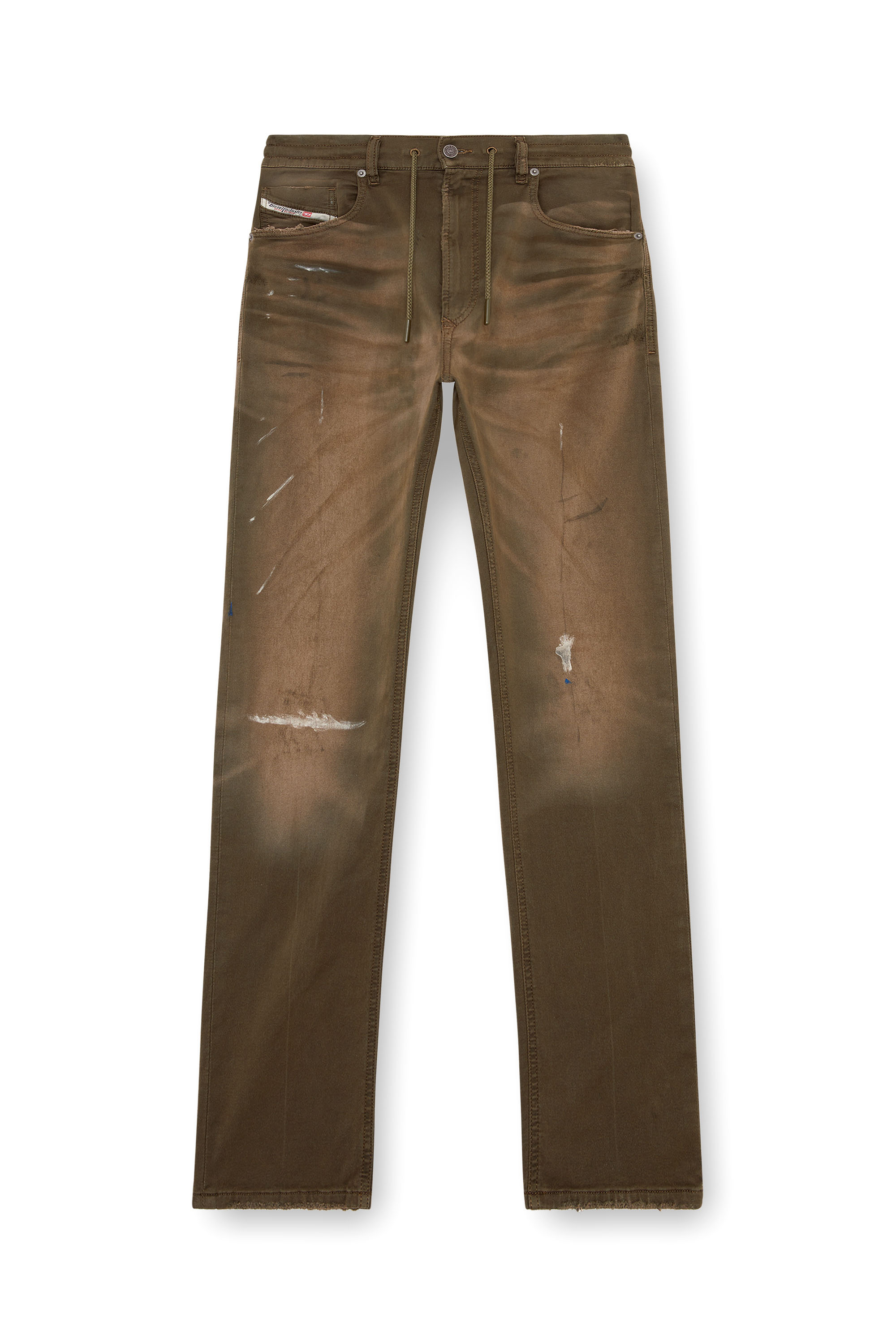 Diesel - Male's Regular 2030 D-Krooley Joggjeans® 068LW, ミリタリーグリーン - 3
