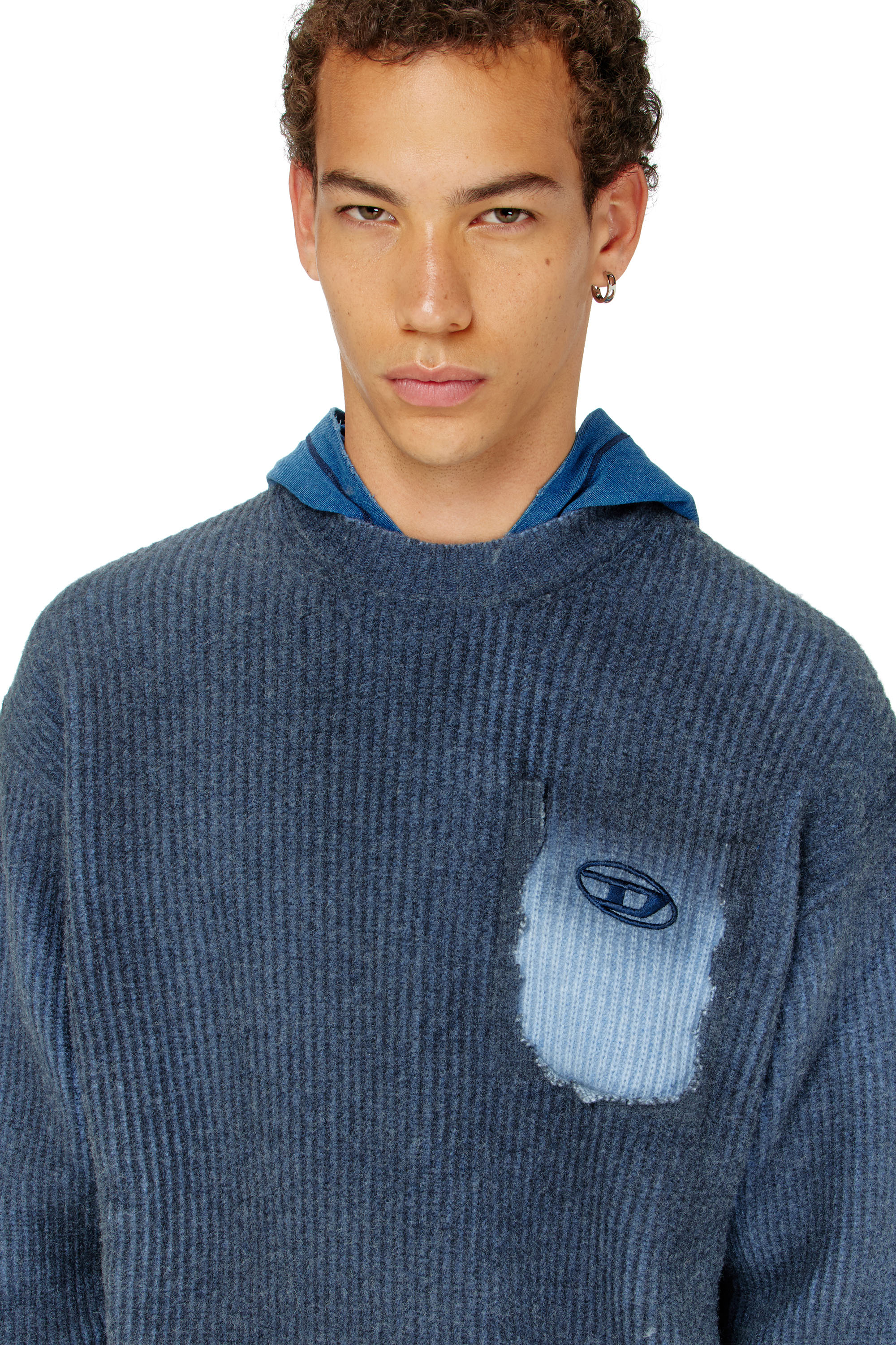 Diesel - K-PICKLER, Male's プルオーバーニット in null - 4