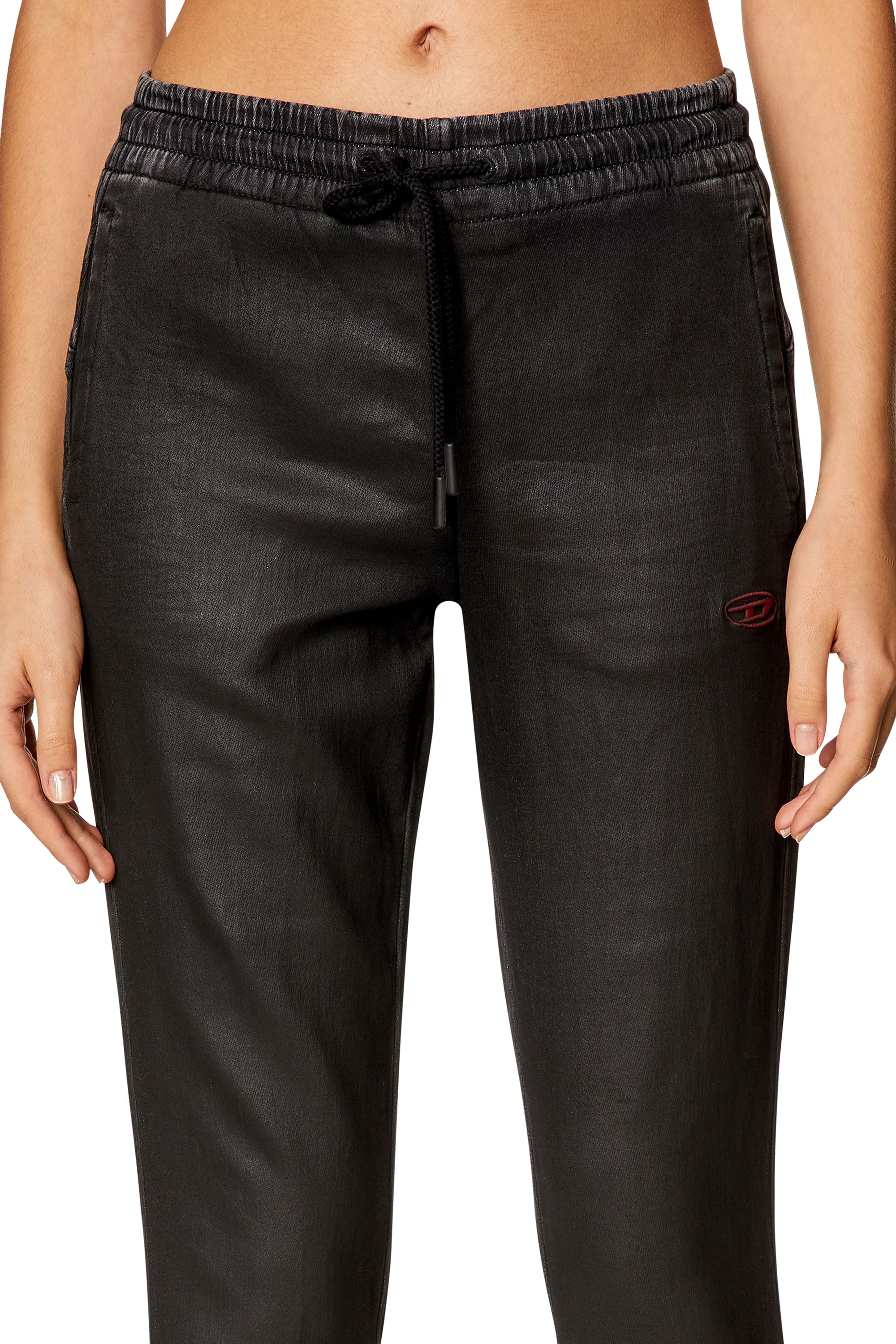 Diesel - Female's Bootcut 2069 D-Ebbey Joggjeans® 068HU, ブラック/ダークグレー - 5