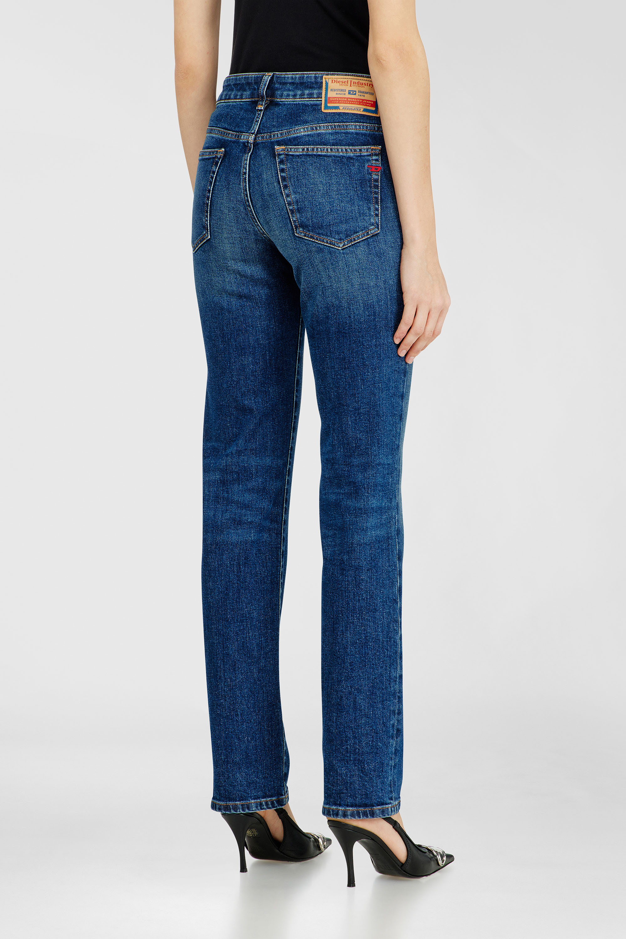 Diesel - Female's Regular Jeans 1989 D-Mine 09I28, ダークブルー - 5