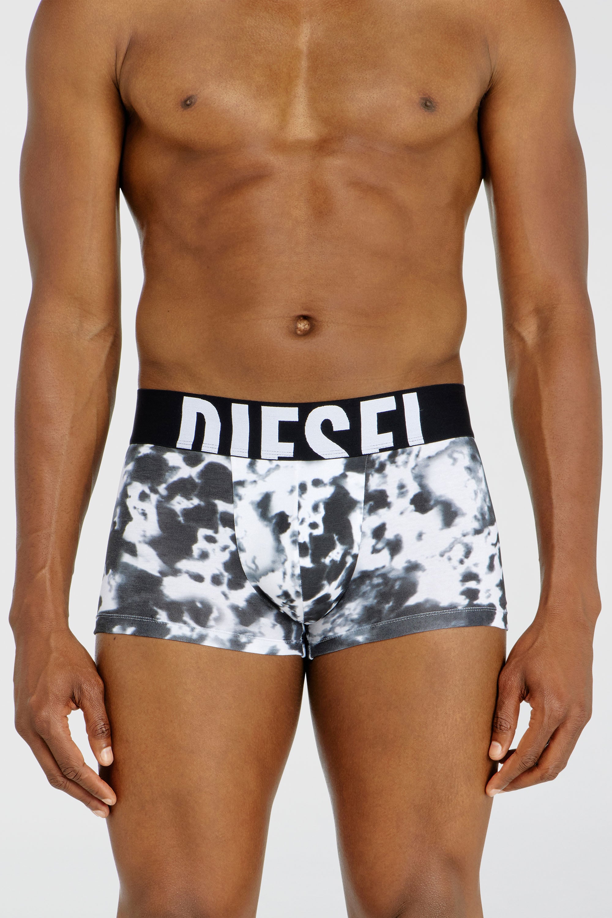 Diesel - UMBX-DAMIENTHREEPACK-5.5EL, Male's ボクサーパンツ 3枚パック in ブラック/ホワイト - 3