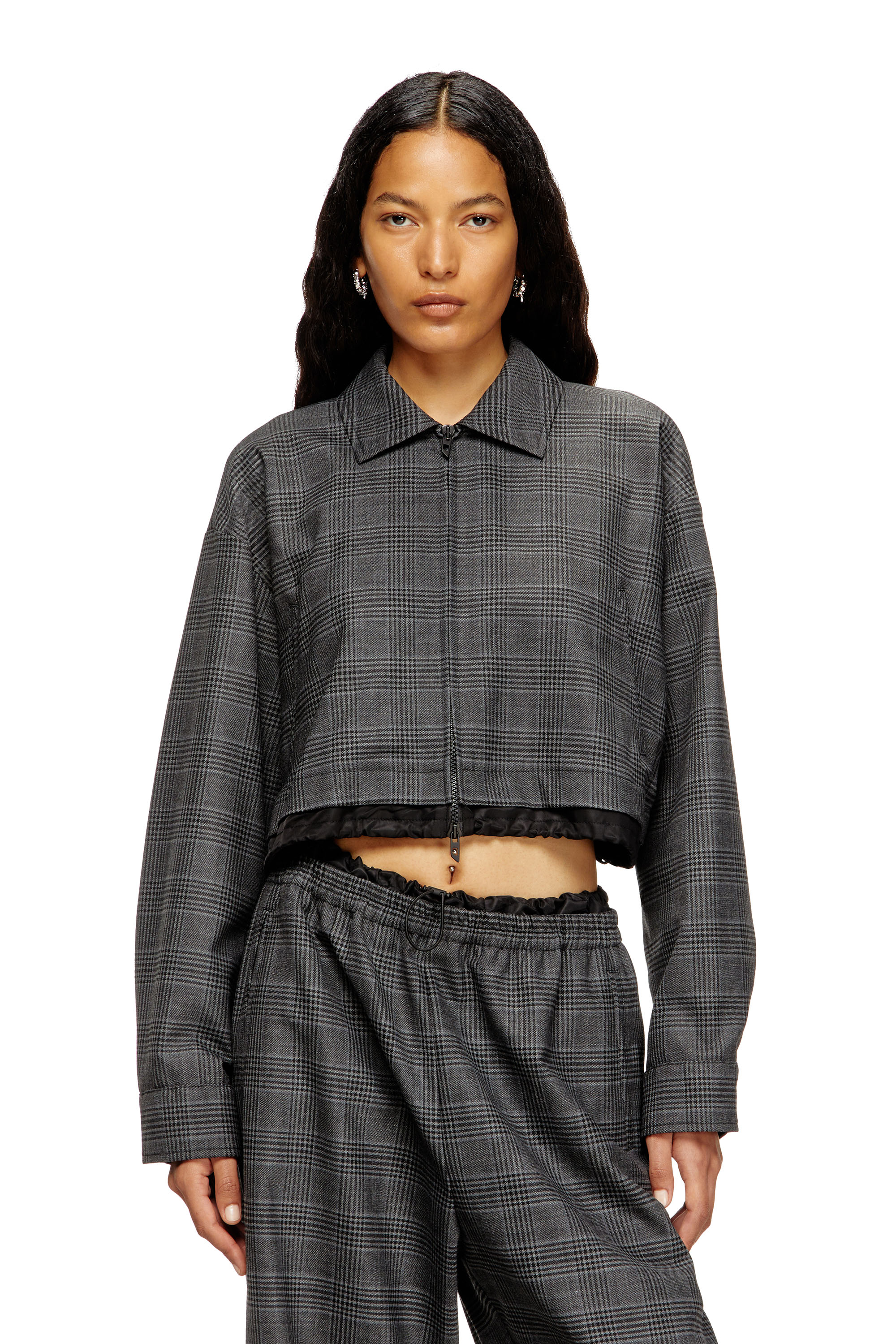 Diesel - J-TING-FEM, Female's ジャケット in ブラック - 3