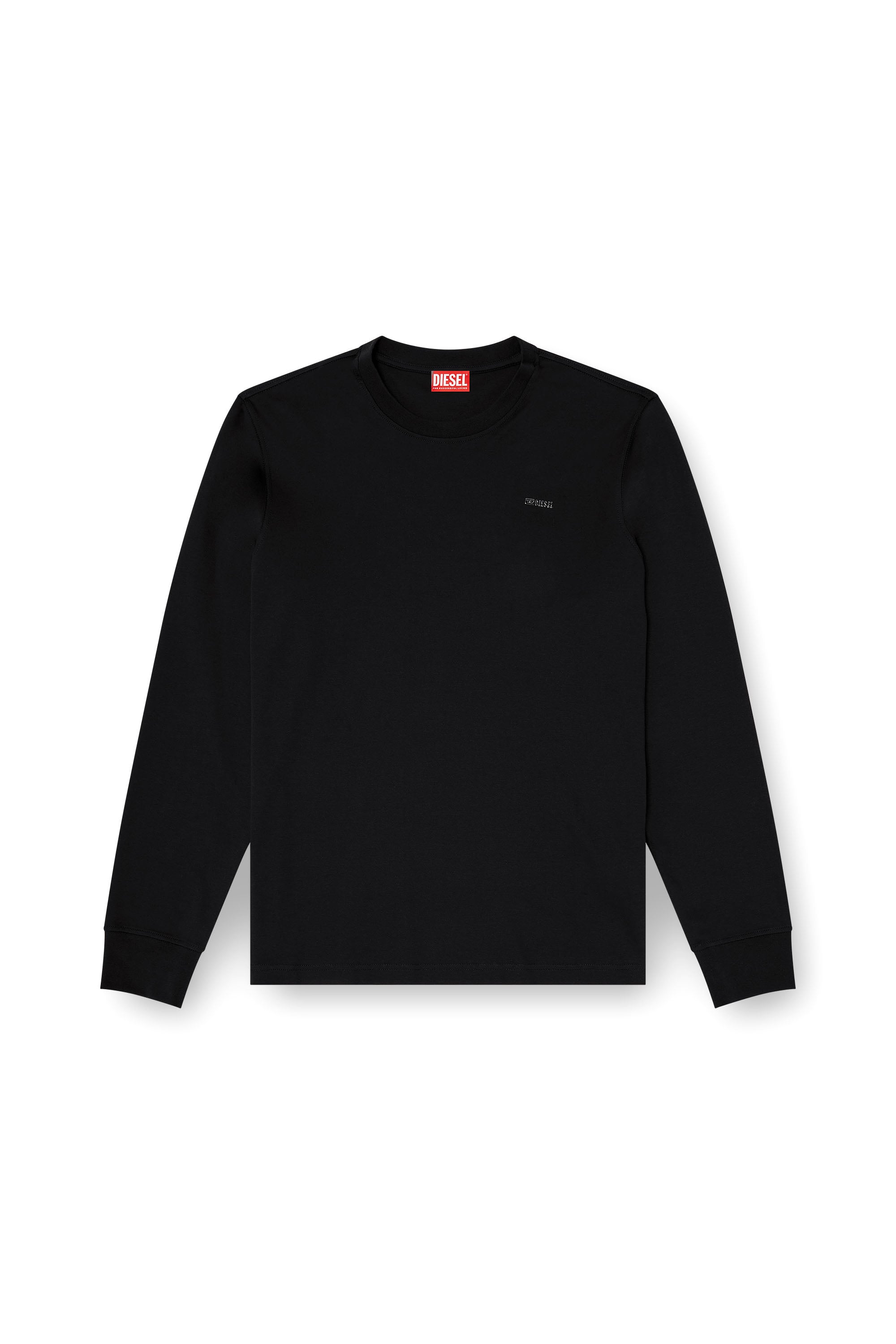 T-MADJUST-LS-TR 長袖Tシャツ｜グレー｜メンズ｜DIESEL