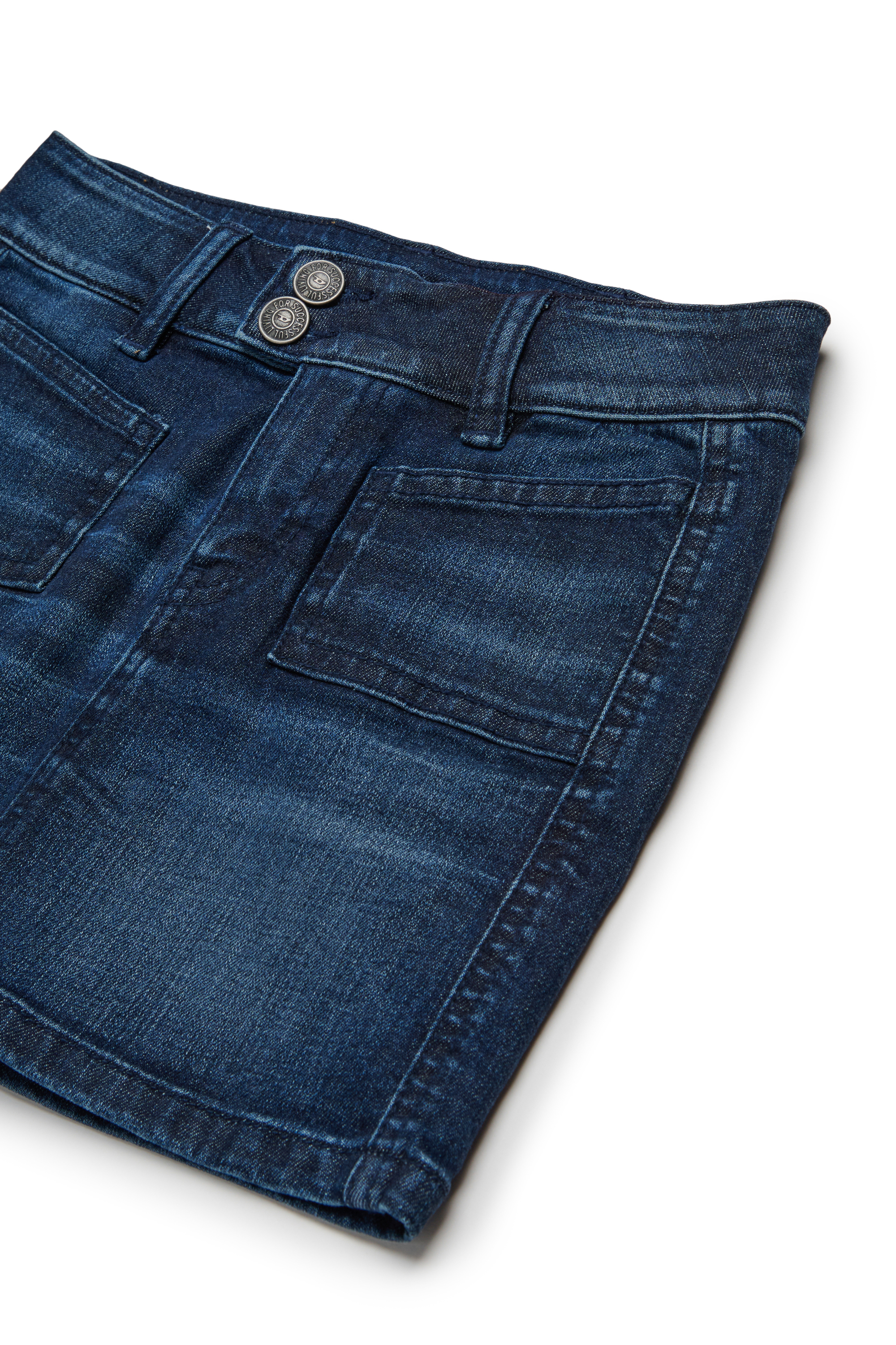 Diesel - GEKI, Female's デニムスカート in ダークブルー - 3