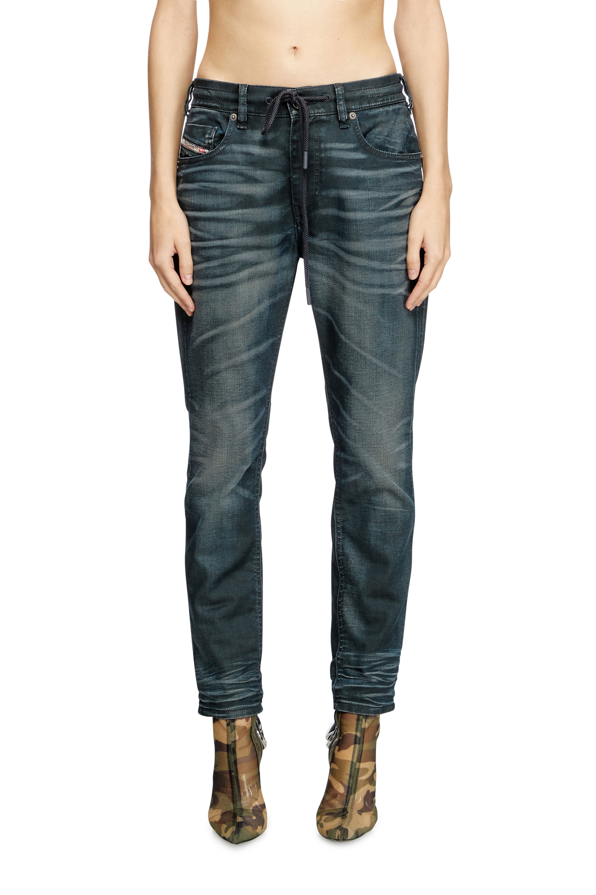 Diesel - Female's Regular 2031 D-Krailey Joggjeans® 068QK, ダークブルー - 3