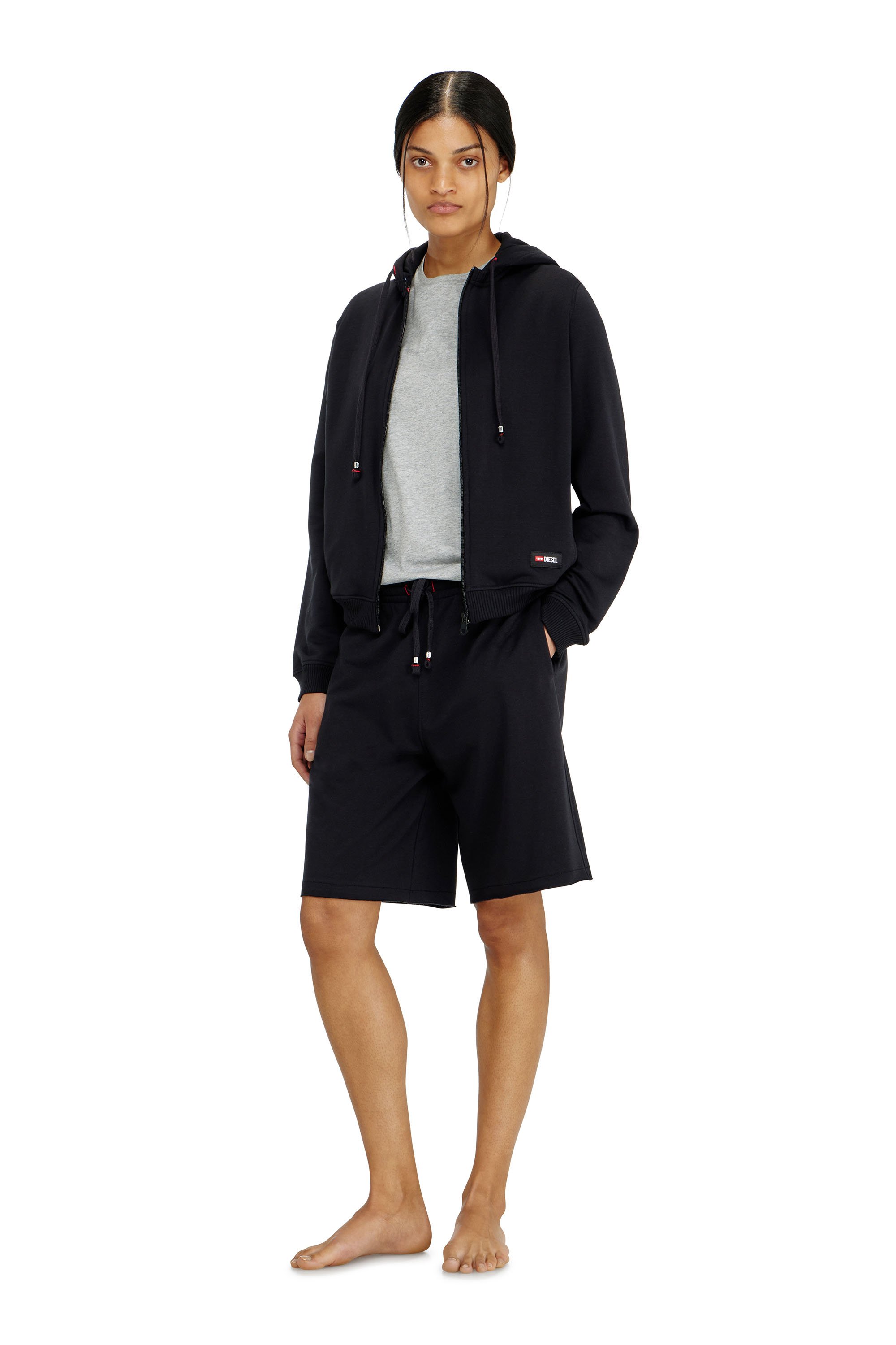 Diesel - HARRIET-D-CORE, Female's ジップアップパーカー in ブラック - 2