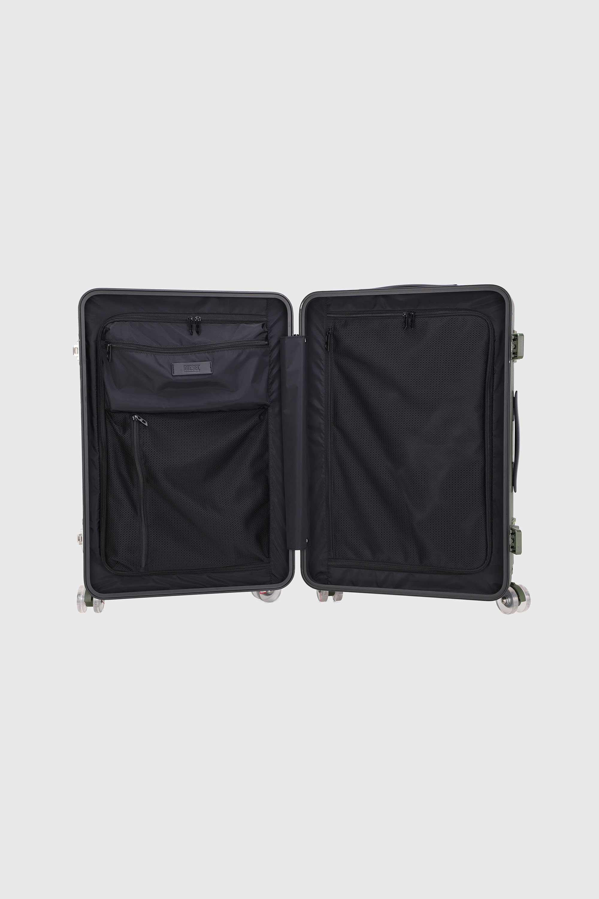 Diesel - DIESEL PC STRONG IMAGE TROLLEY- DSL003, Unisex's Rugged suitcase size M in ミリタリーグリーン - 4