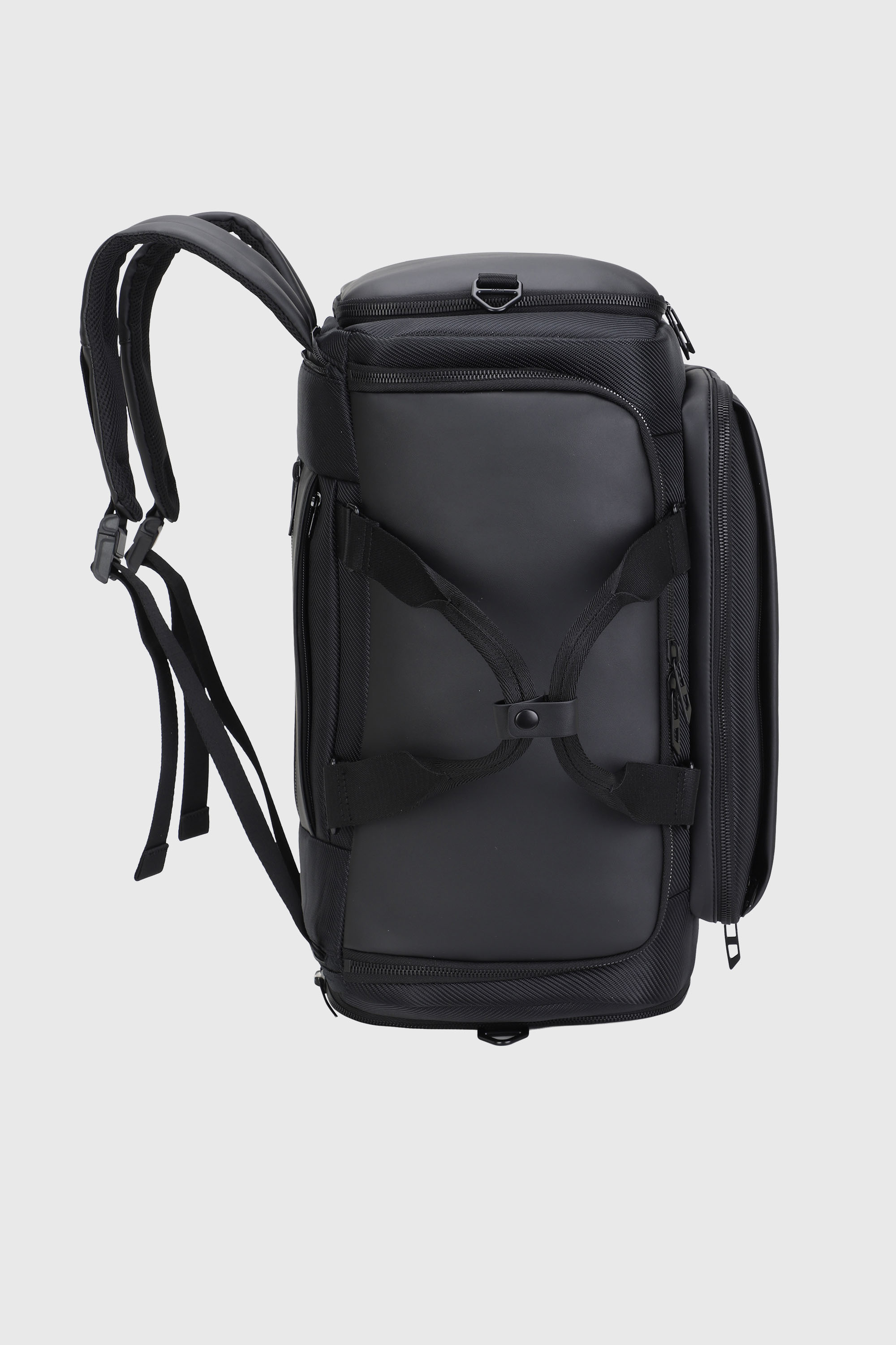 Diesel - DIESEL CARBON FIBER DUFFLE-BLACK DSB002, Unisex's Pratical business duffle bag in ブラック - 3