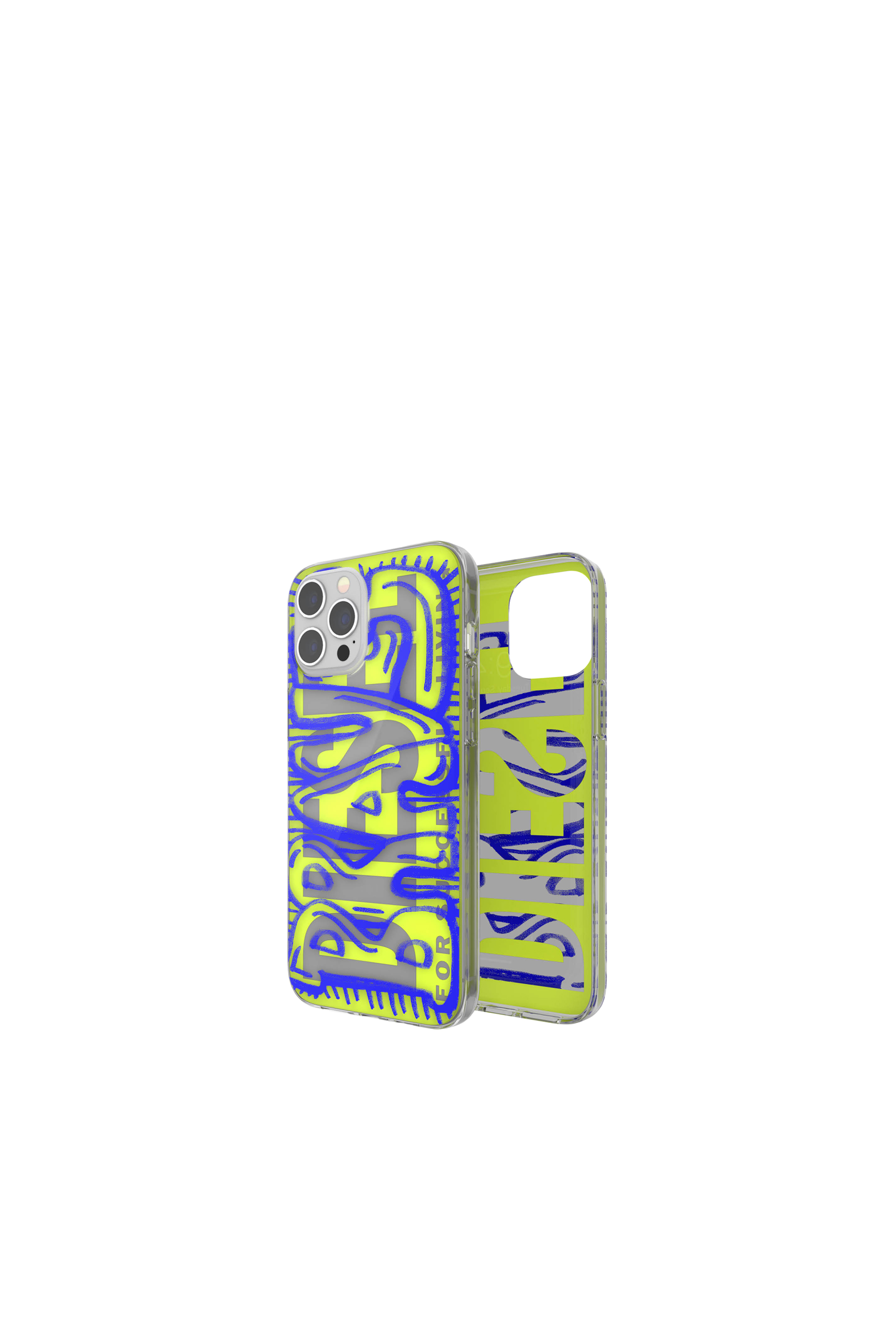 Diesel - 42565 STANDARD CASE, Unisex's Ultra-light TPU Case for iPhone 12 Pro Max in ブルー/グリーン - 1