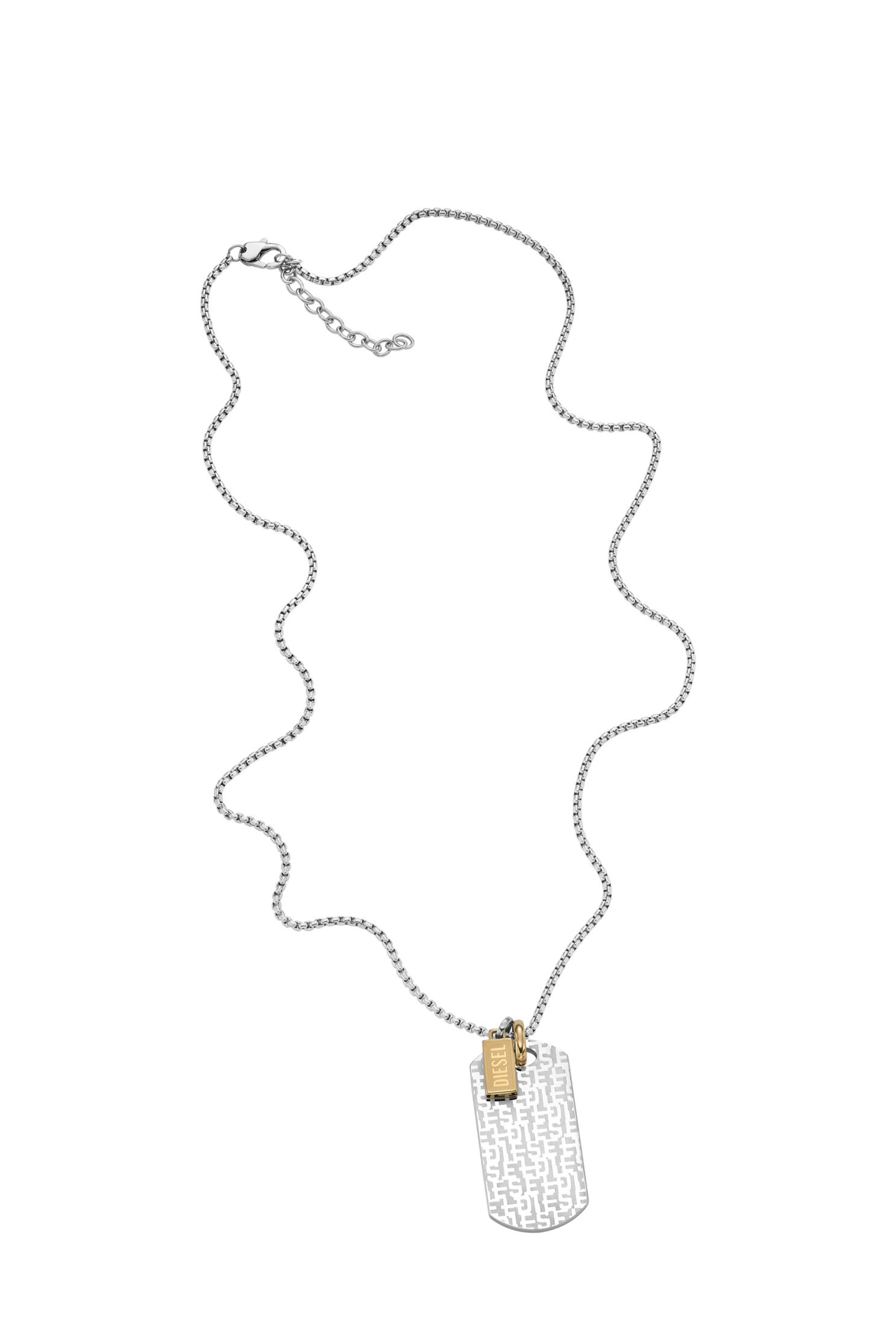 Diesel - DX1431, Unisex's ネックレス in シルバー - 2