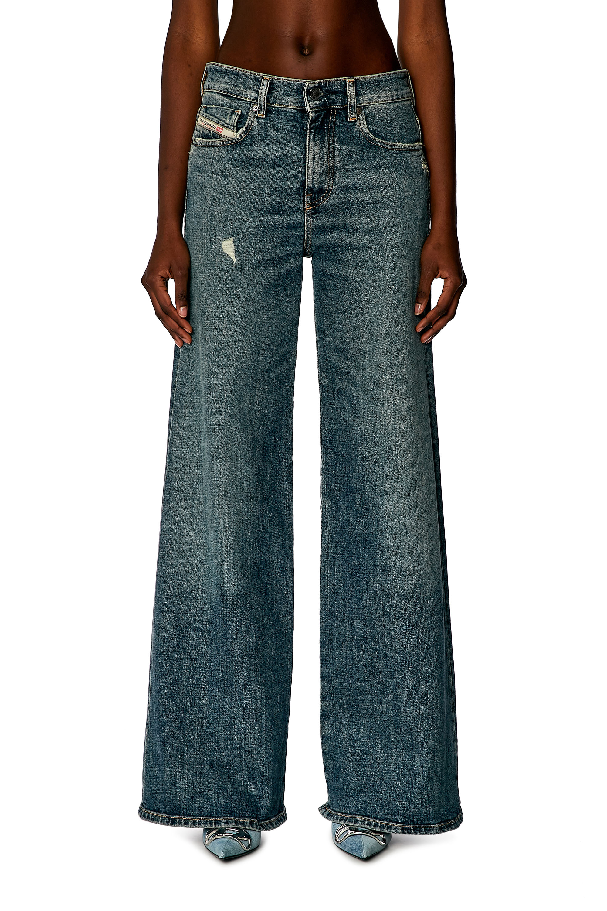 Diesel - Bootcut and Flare Jeans 1978 D-Akemi 0DQAC, ミディアムブルー - Image 2