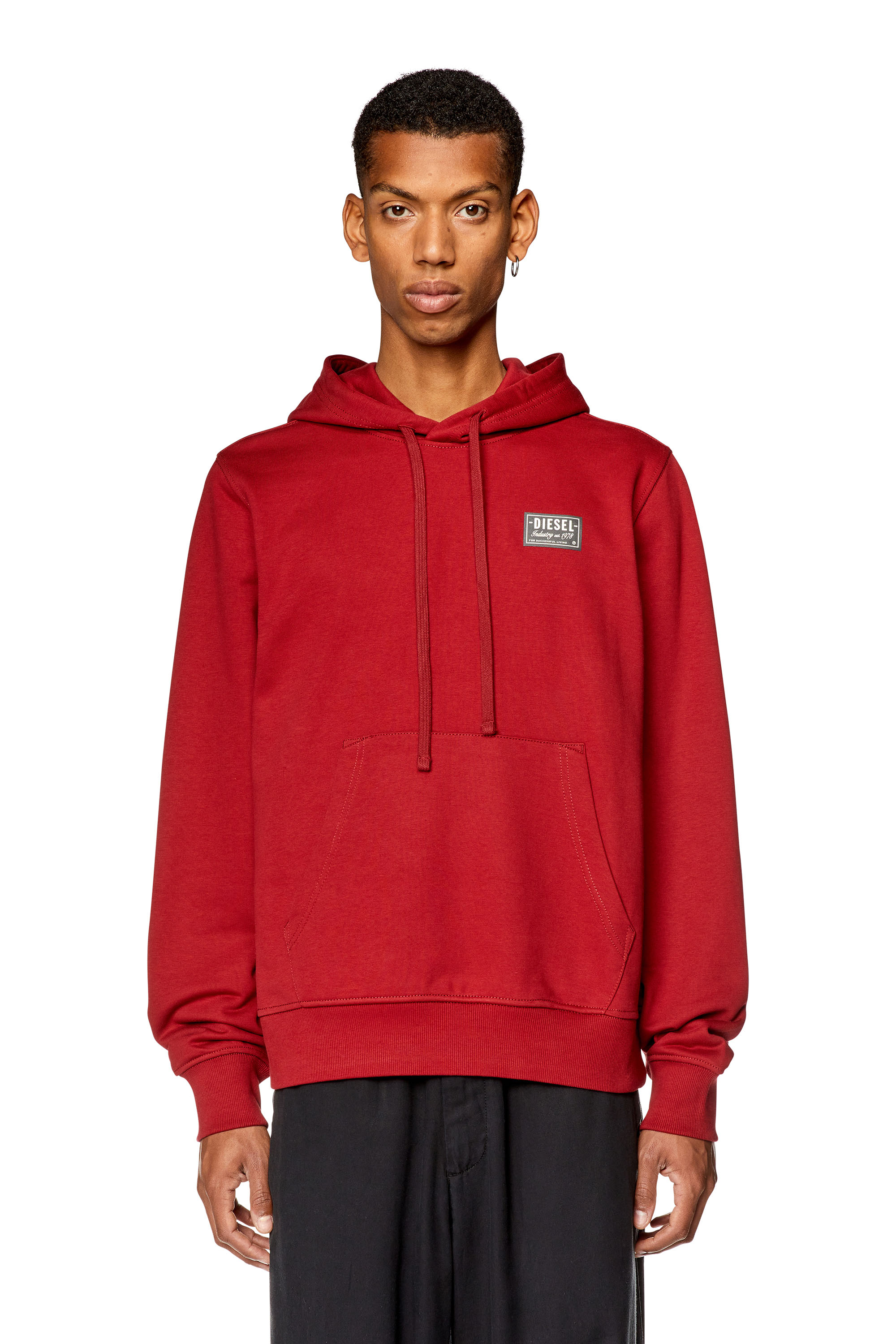 Diesel - S-GINN-HOOD-SP, レッド - Image 3