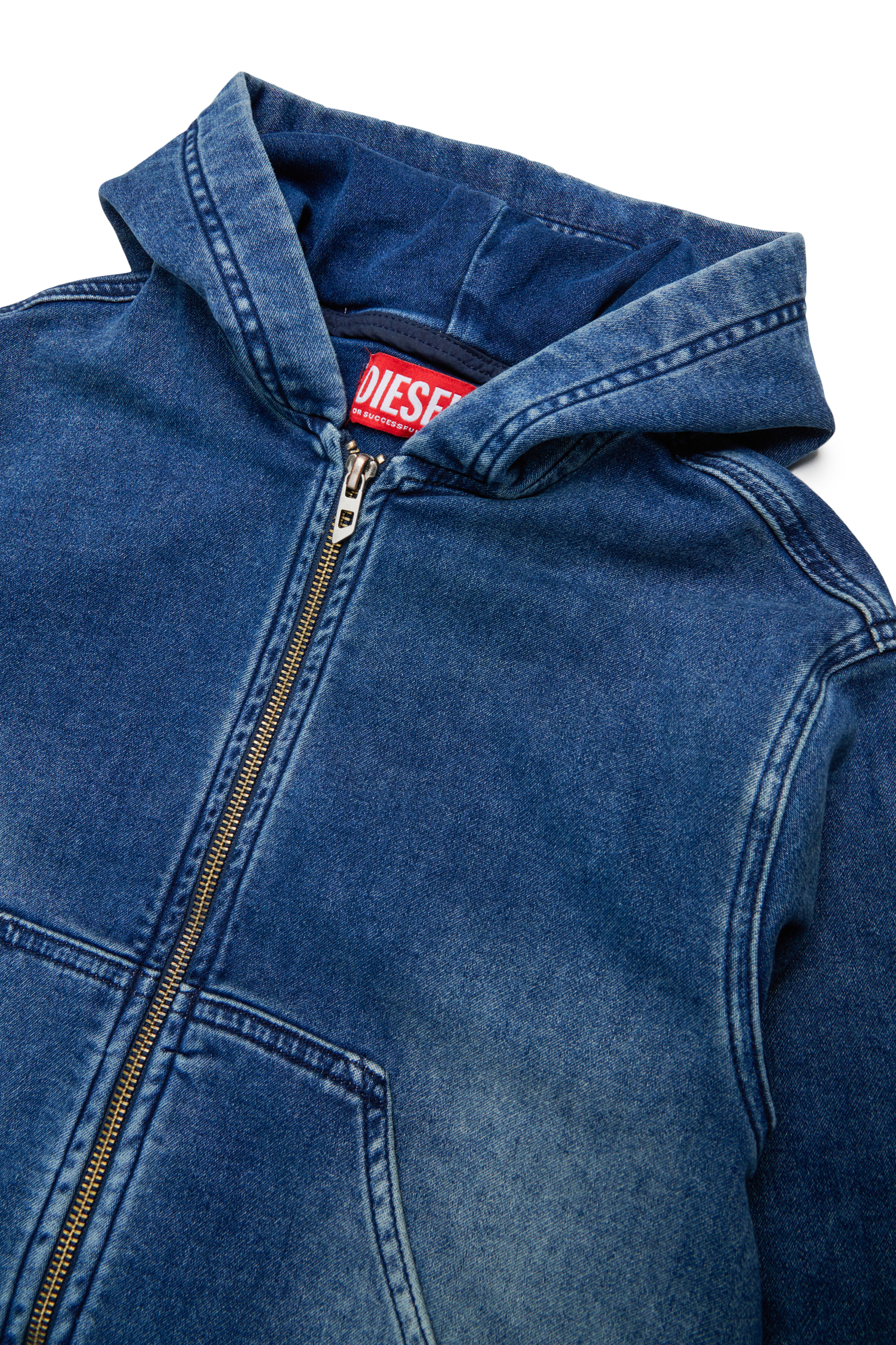 Diesel - STIMM-OVER JJJ, Male's パーカー in ダークブルー - 3